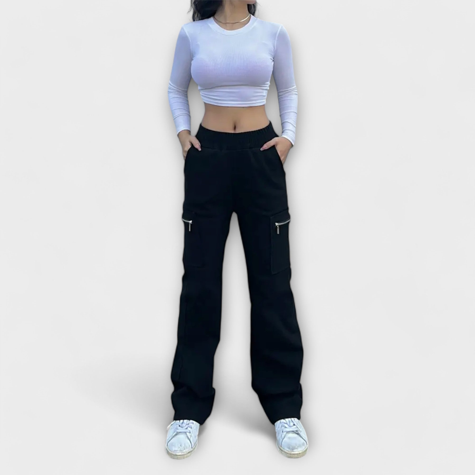 Amara™ | Casual Cargo Trousers
