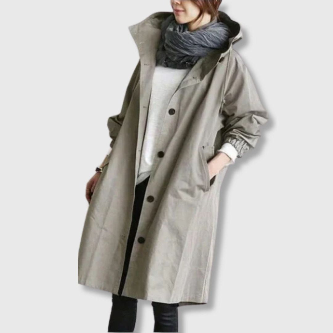 Amara™ - Trench coat for simple elegance
