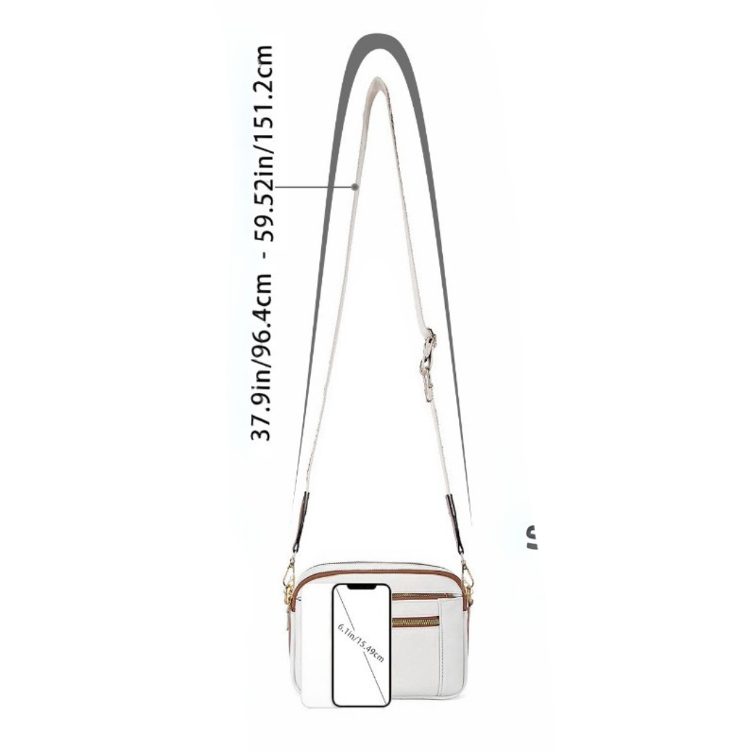 Amara™ - Elegant Läderaxelväska
