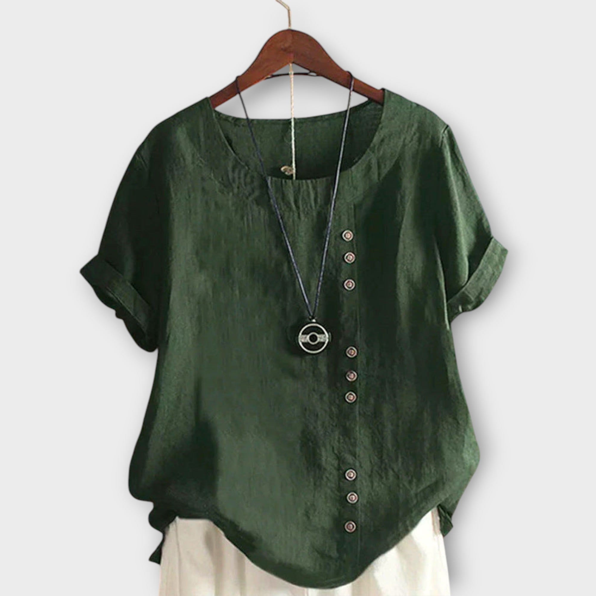 Amara™ | Linen Blouse