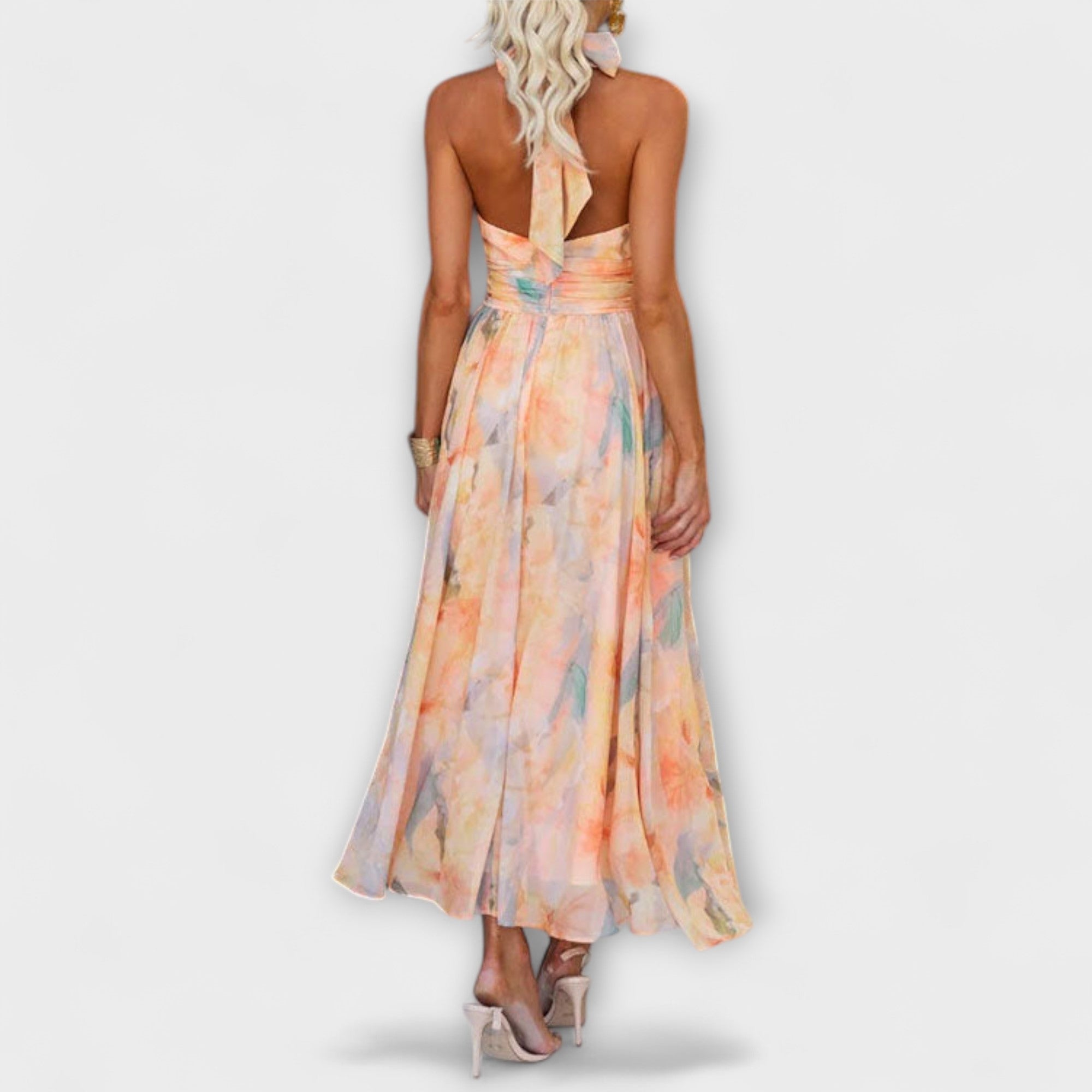 Amara™ | Halter Neck Summer Dress