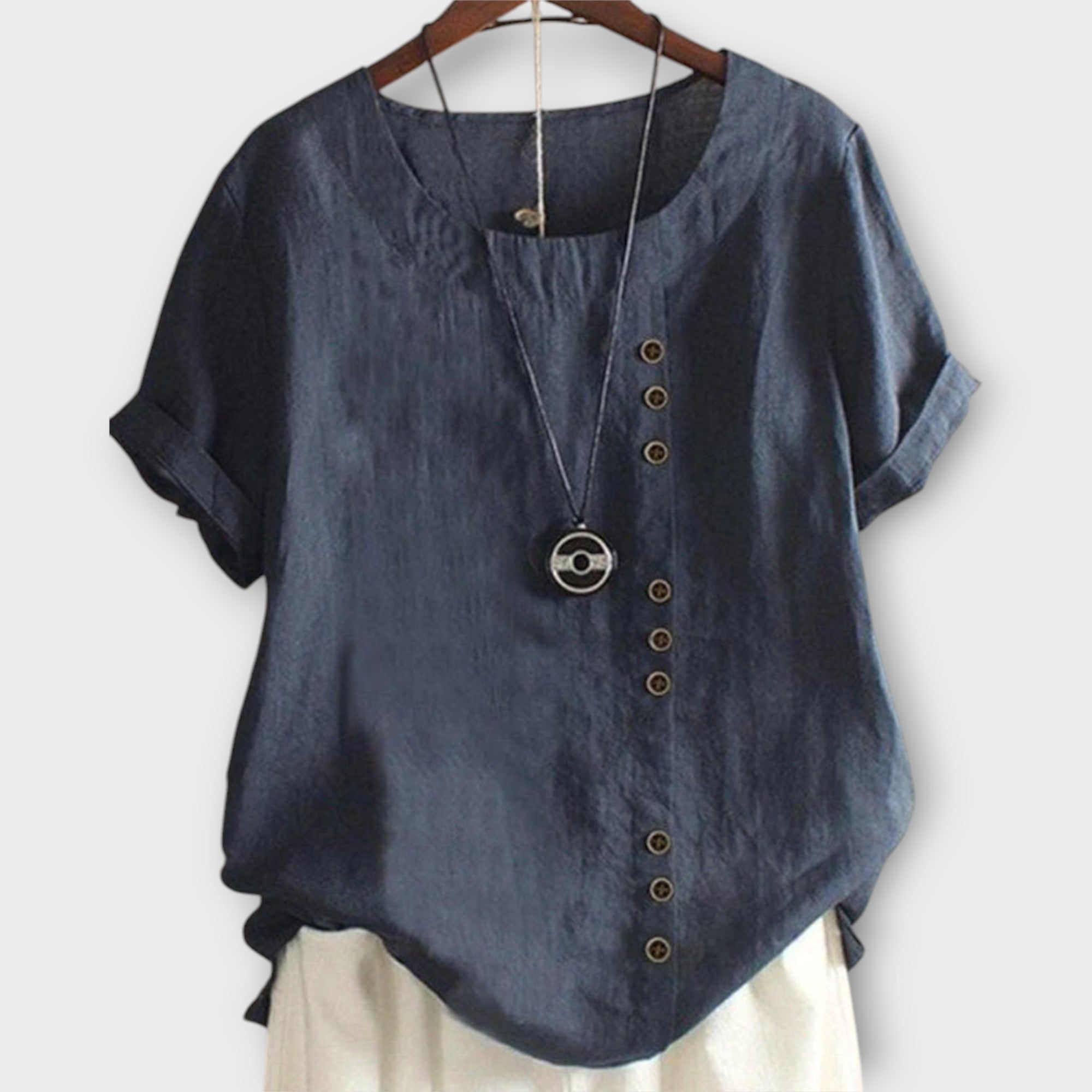 Amara™ | Linen Blouse
