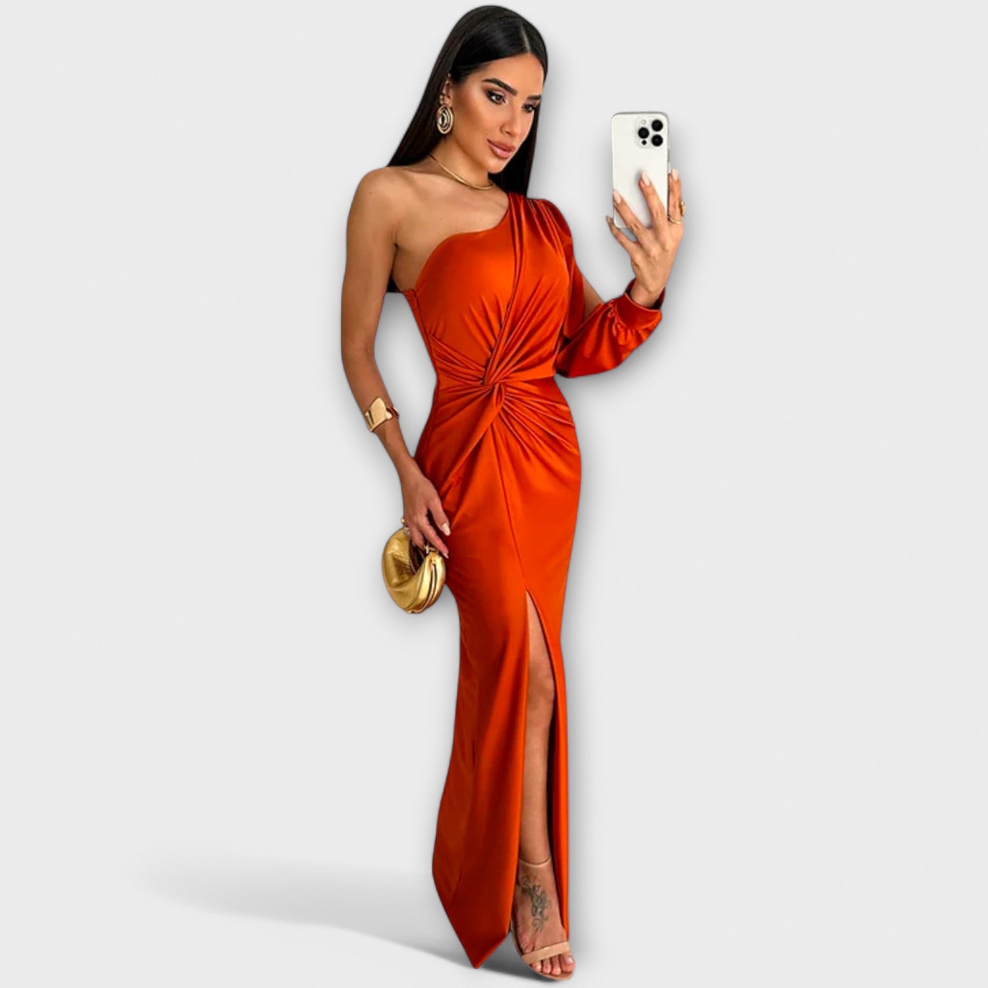 Amara™ | One-Shoulder Evening Gown