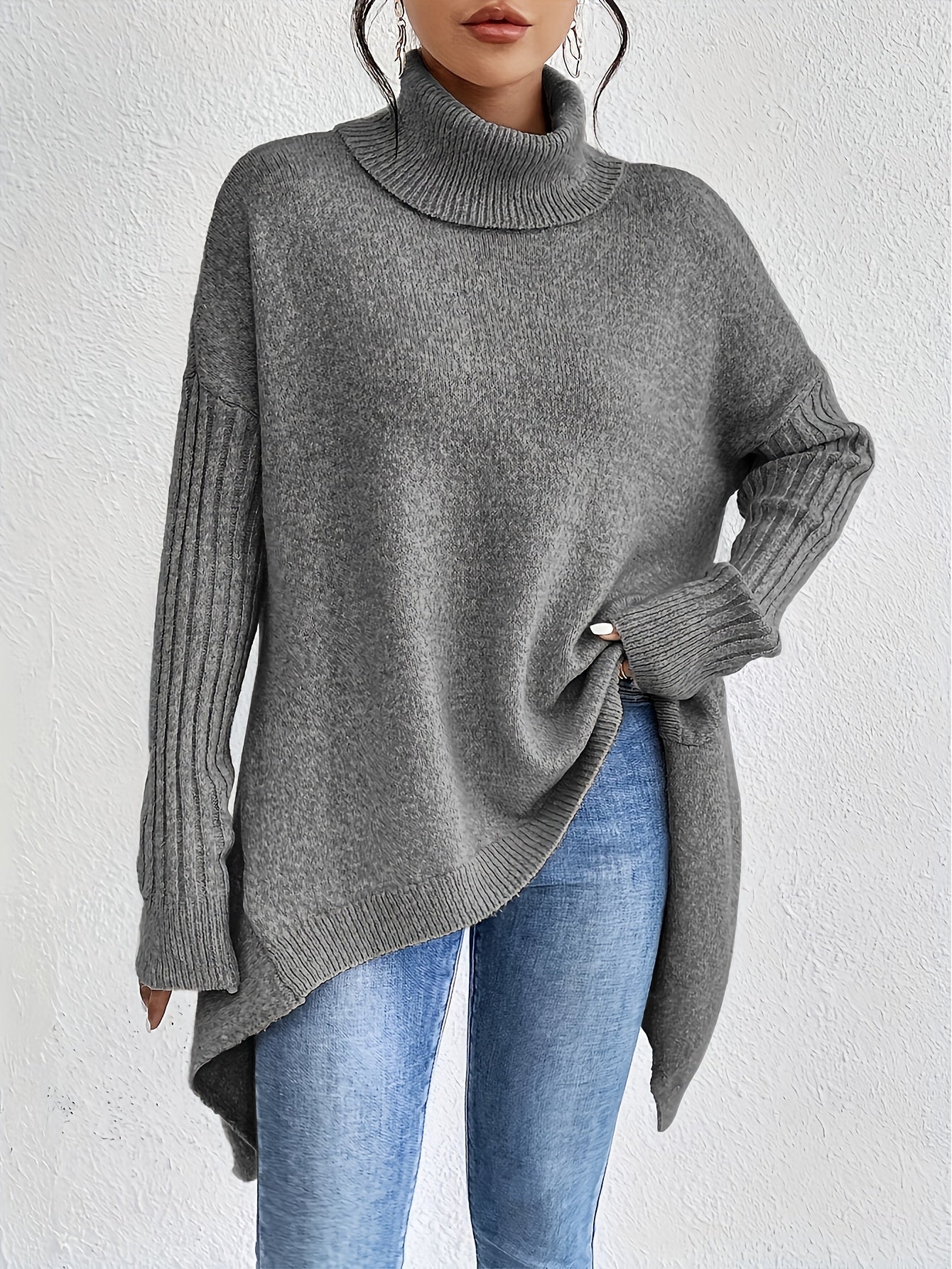 Amara™ – High neck sweater