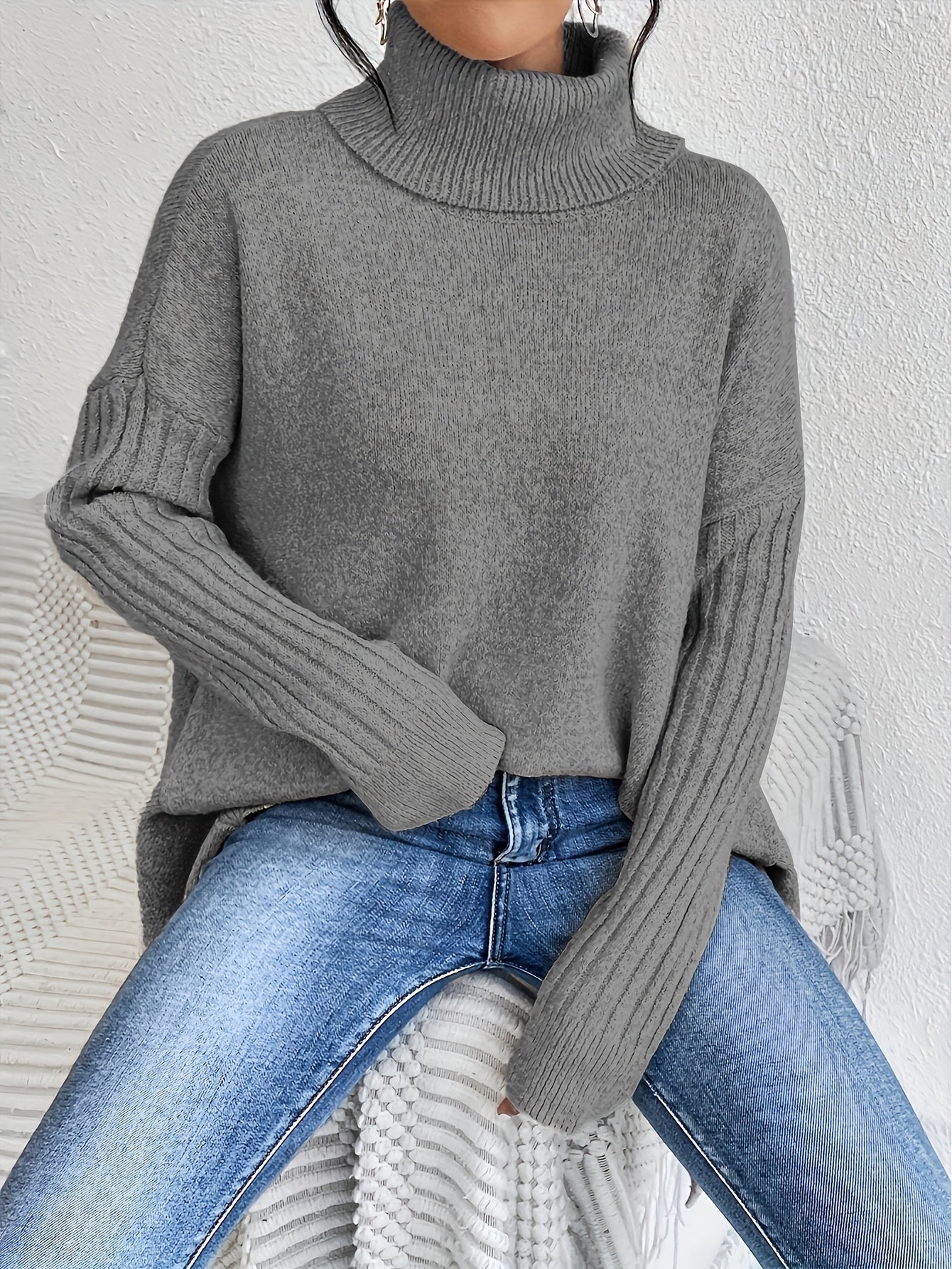Amara™ – High neck sweater