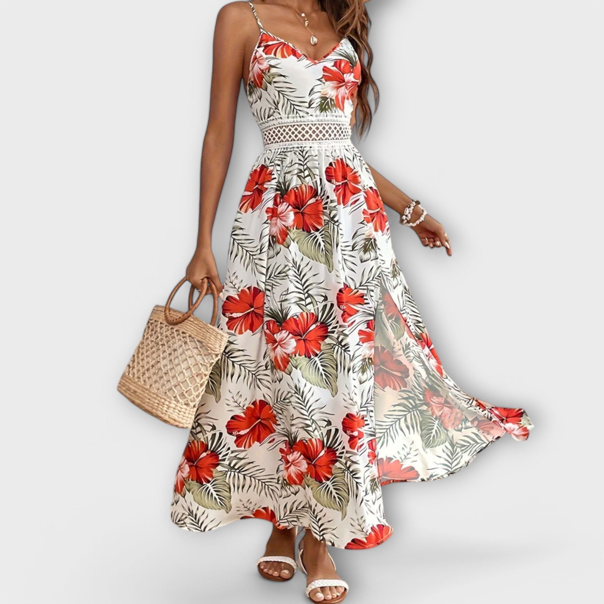 Amara™ | Dress with Floral Print