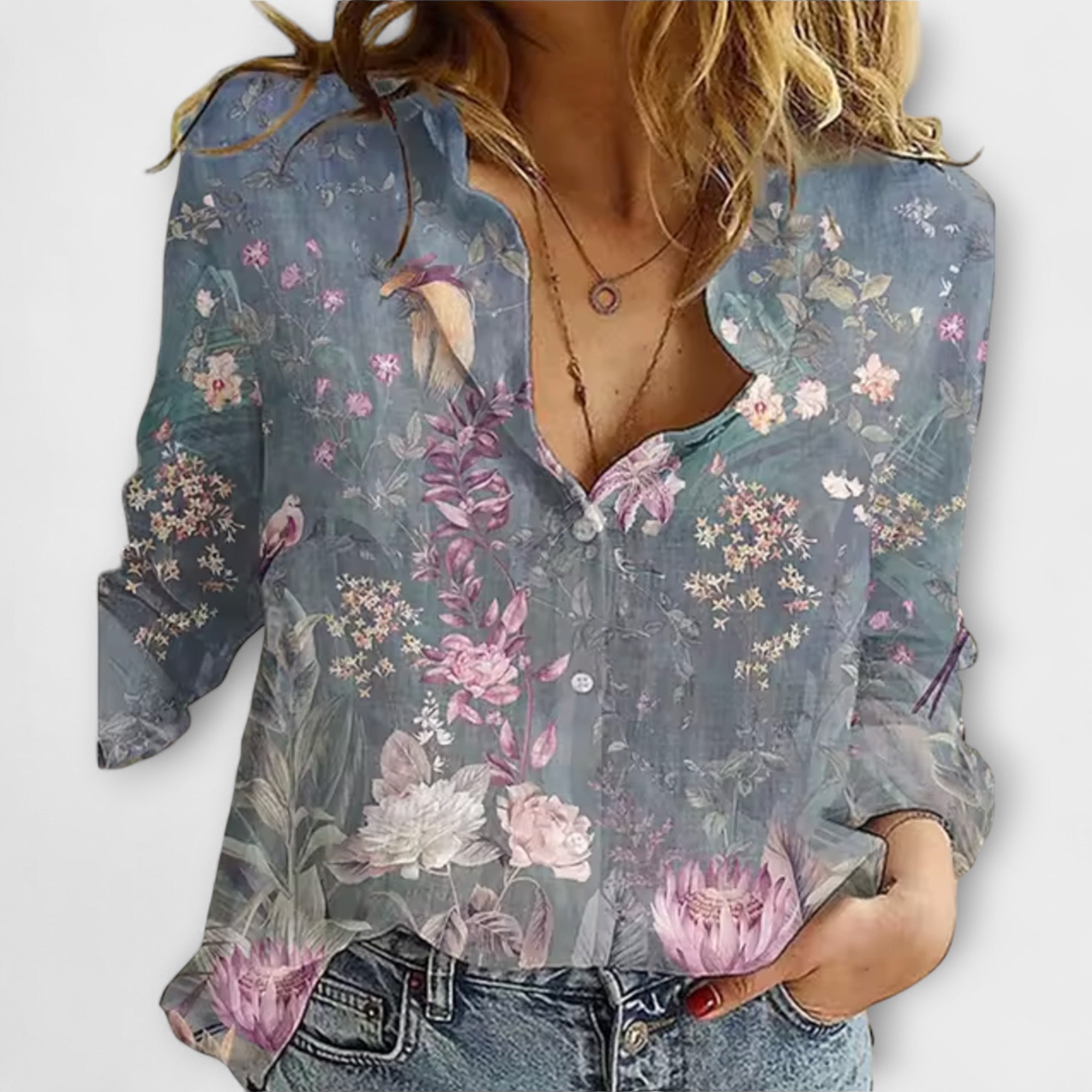 Amara™ | Paisley Print Blouse