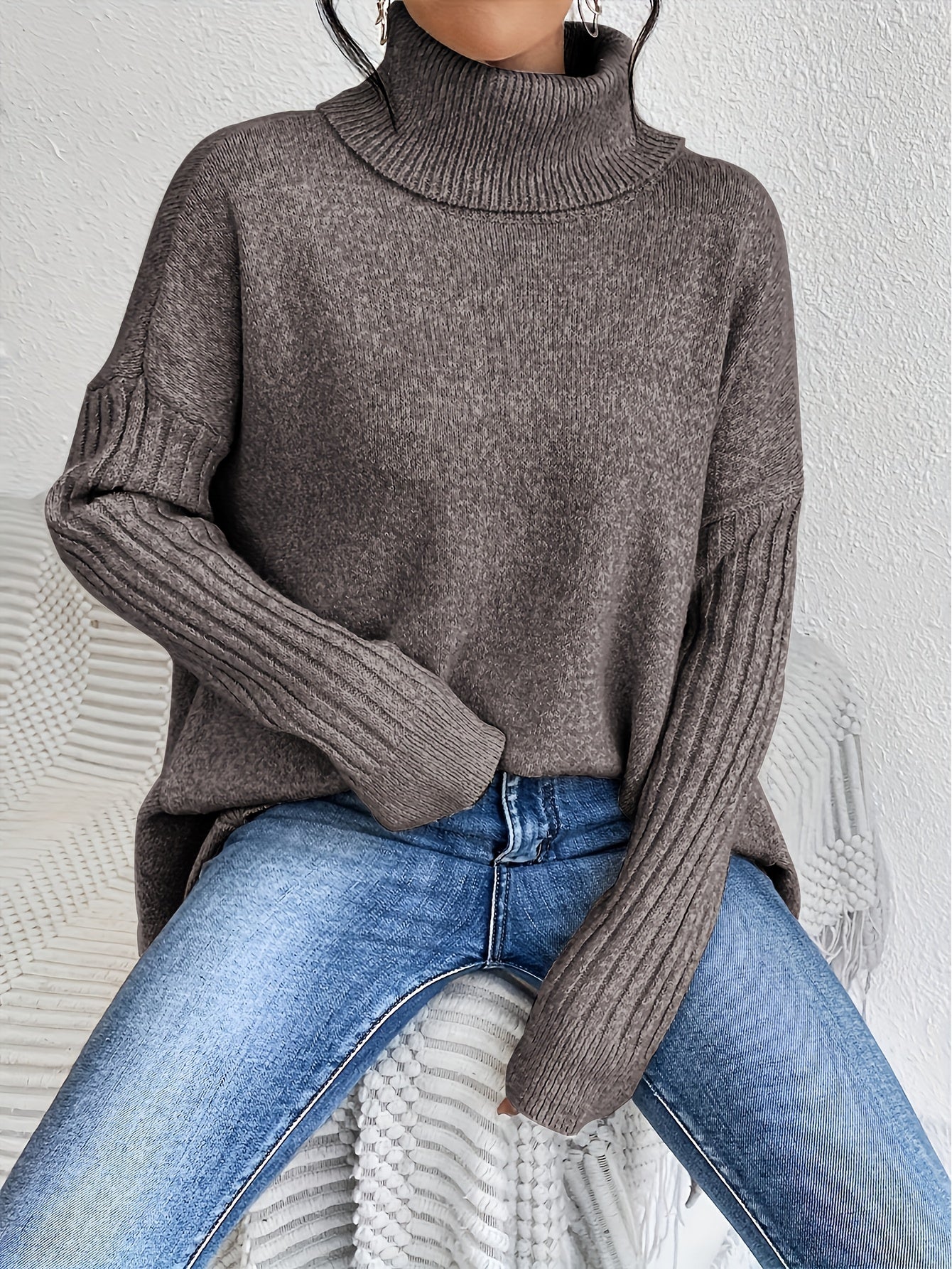 Amara™ – High neck sweater