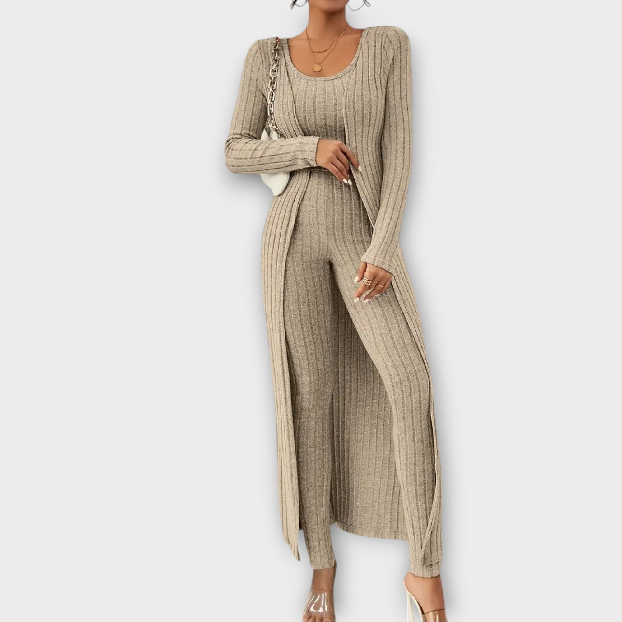 Amara™ | Striped Three-Piece Set