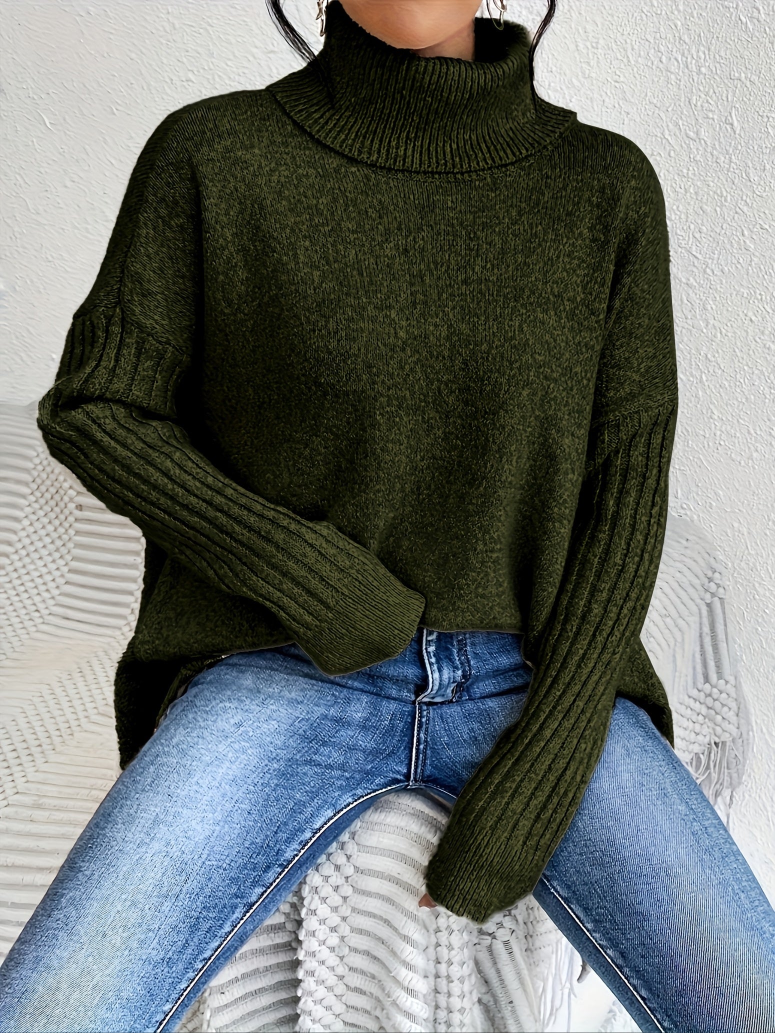 Amara™ – High neck sweater