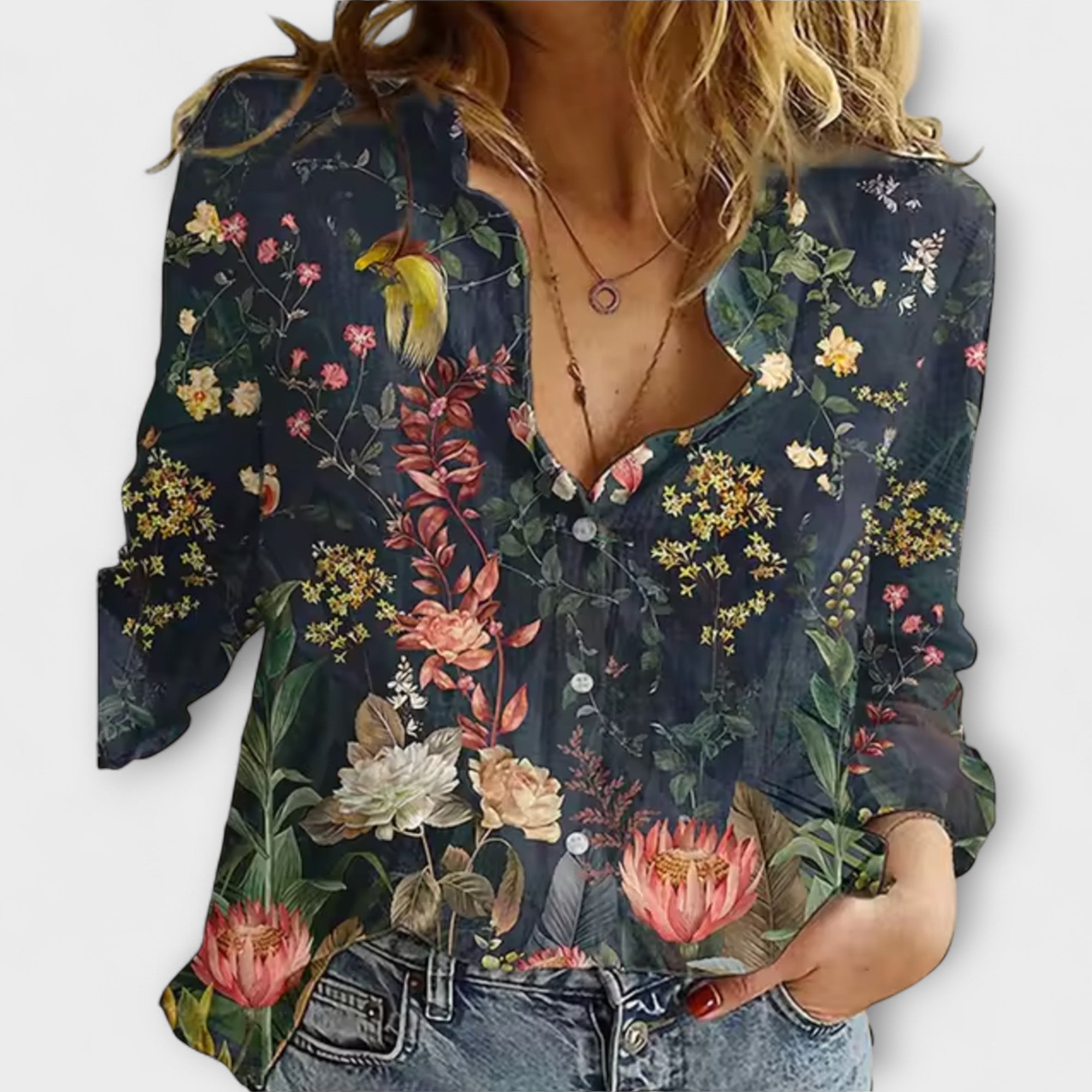 Amara™ | Paisley Print Blouse