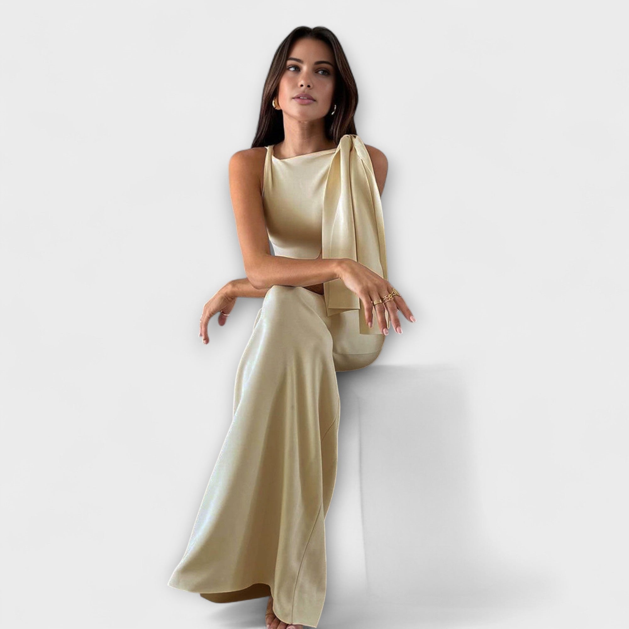 Amara™ | Maxi Dress with Knot