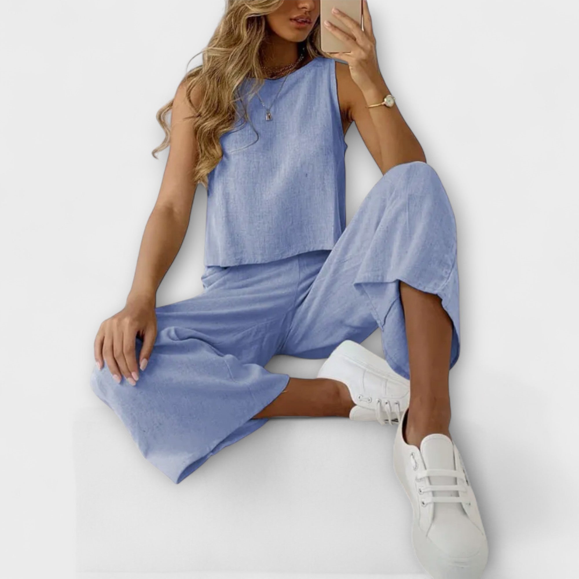 Amara™ | Linen Duo Set