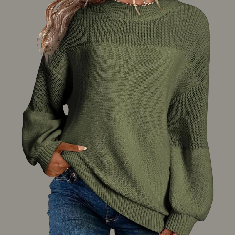 Amara™ - Loose-fitting knitted jumper