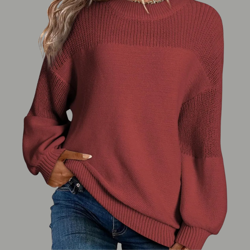 Amara™ - Loose-fitting knitted jumper