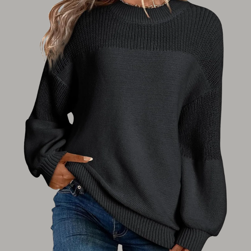 Amara™ - Loose-fitting knitted jumper