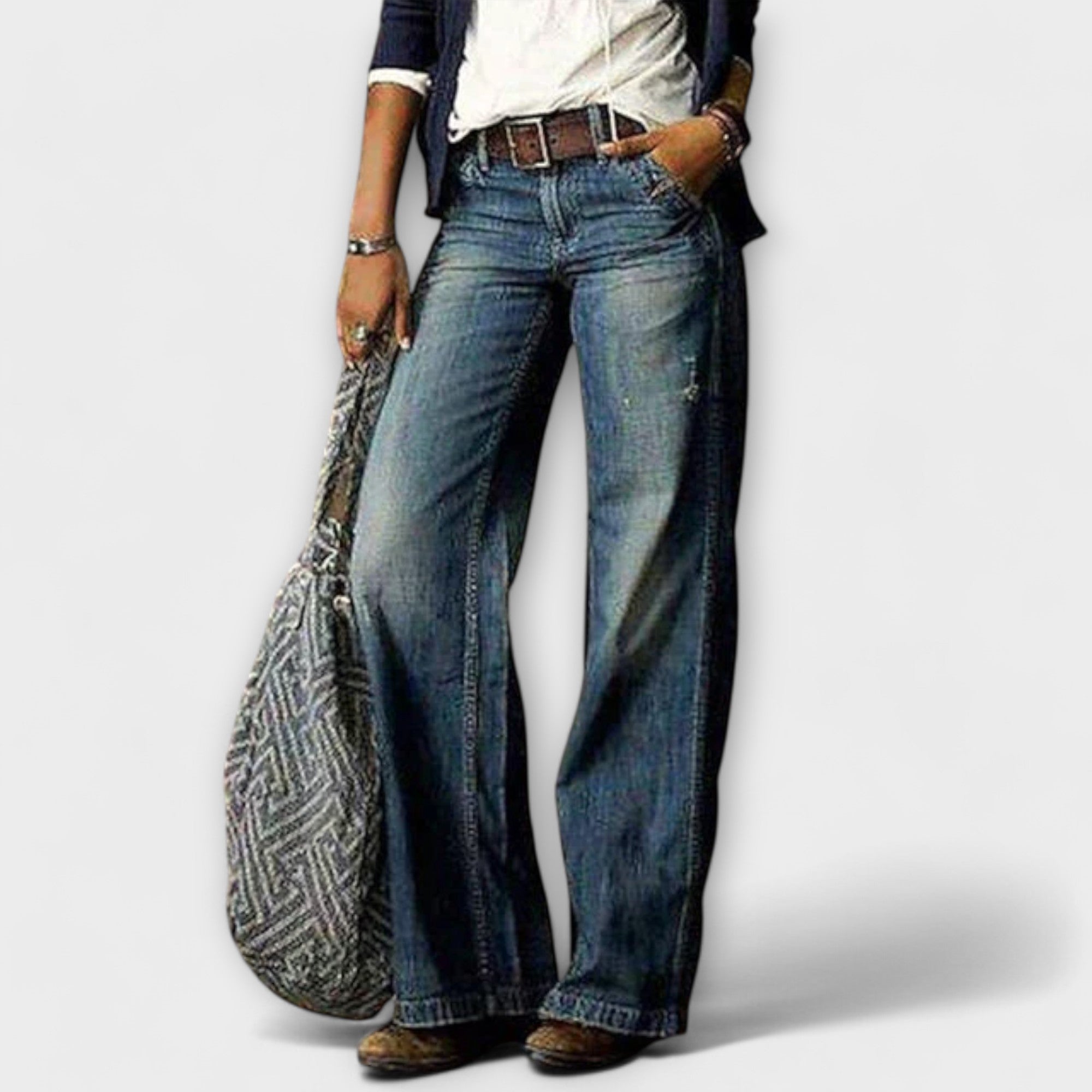 Amara™ | Denim Trousers