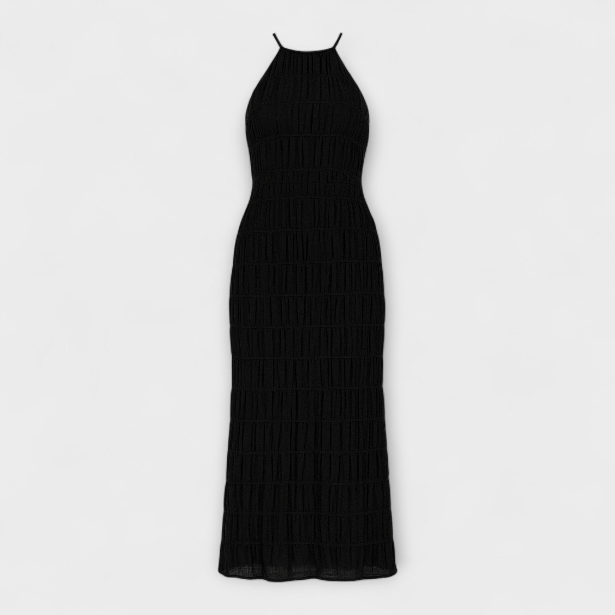 Amara™ | Halterneck Long Dress