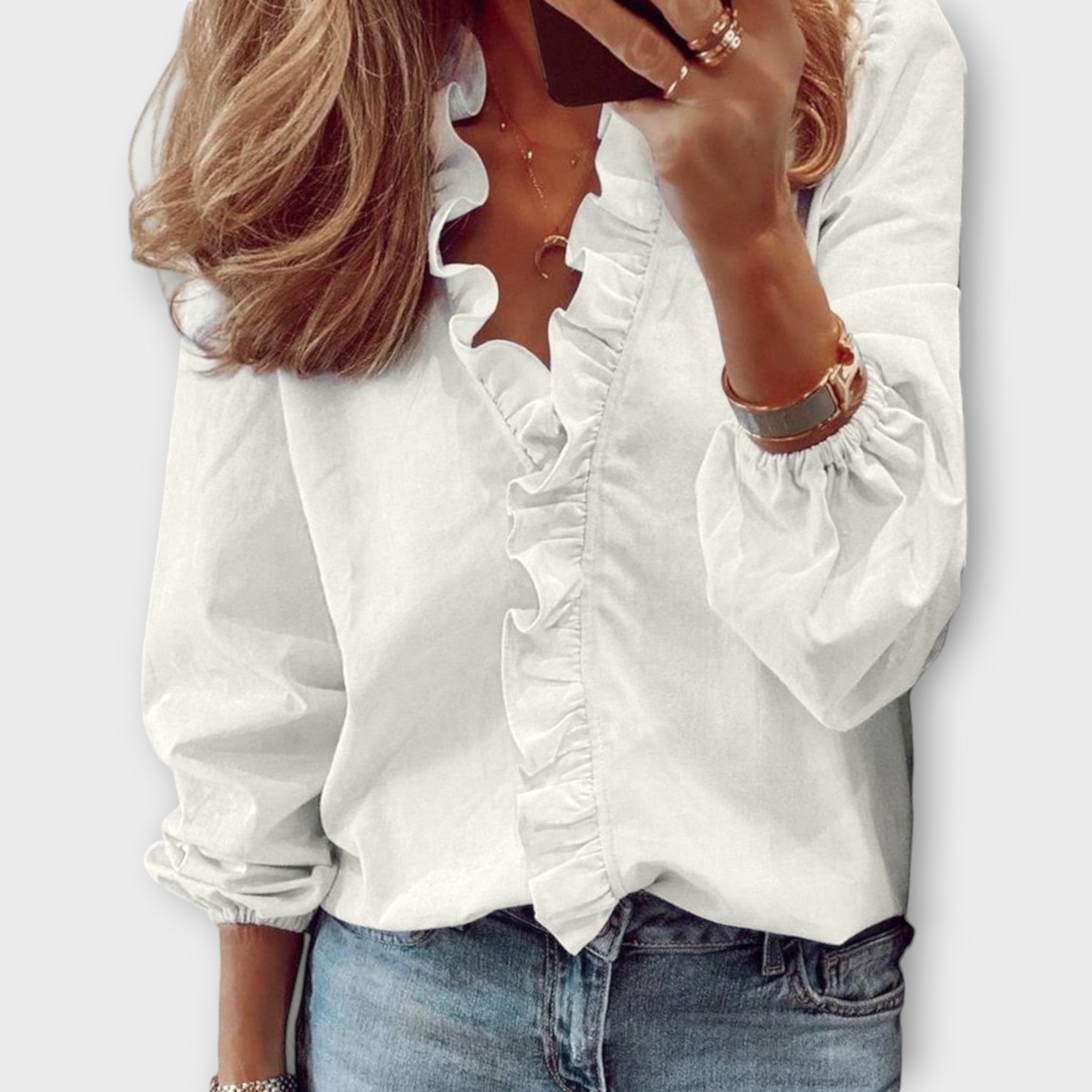 Amara™ | Ruffled Blouse