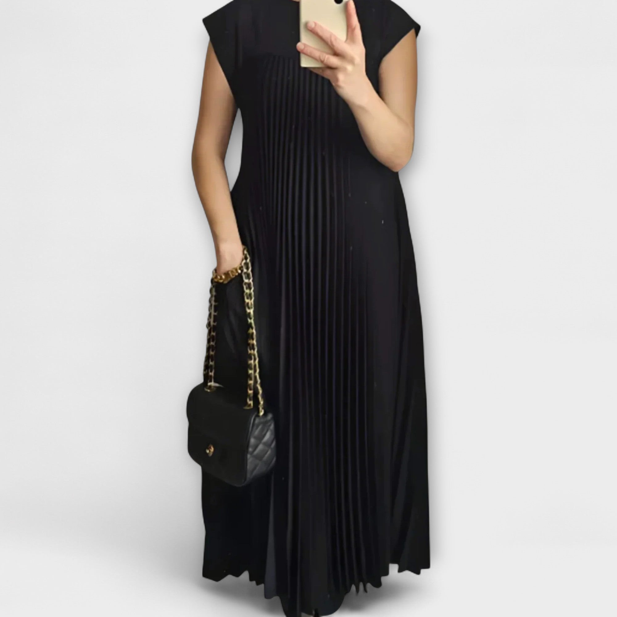 Amara™ | Elegant Pleated Dress