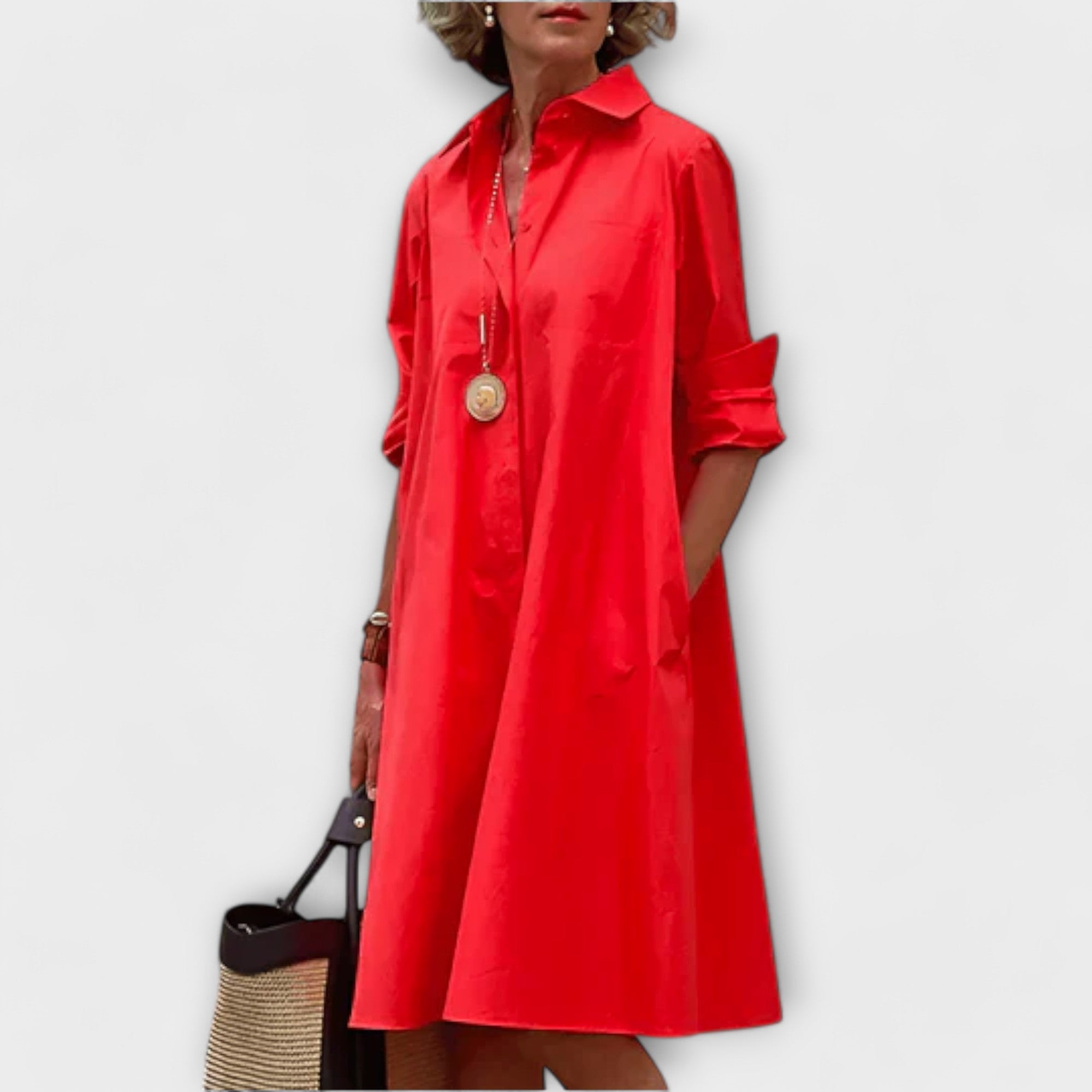 Amara™ | Shirt Dress