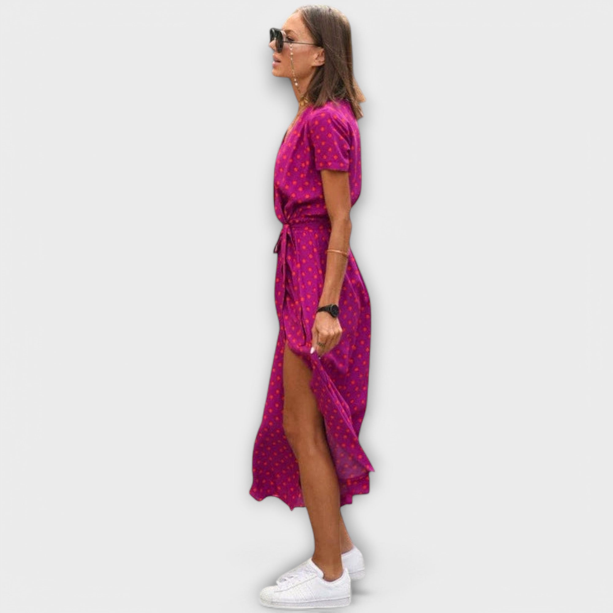Amara™ | Wrap Maxi Dress