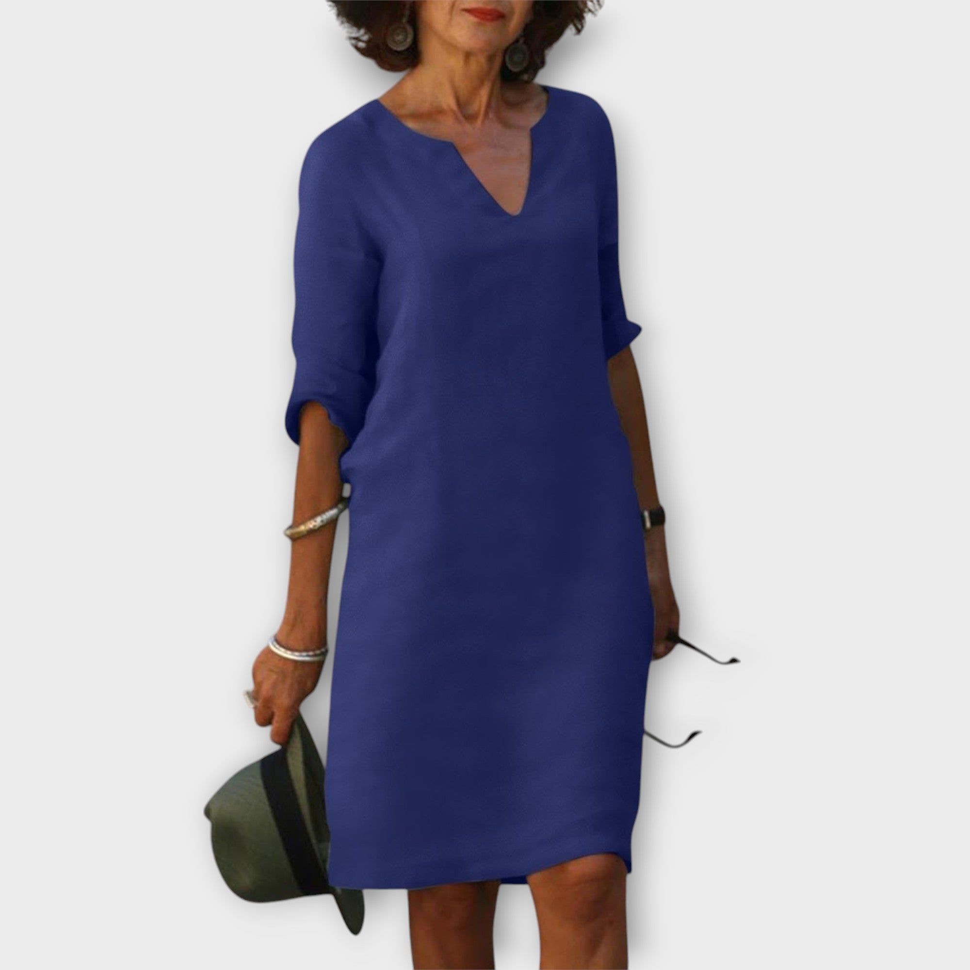 Amara™ | Sophisticated Midi Dress