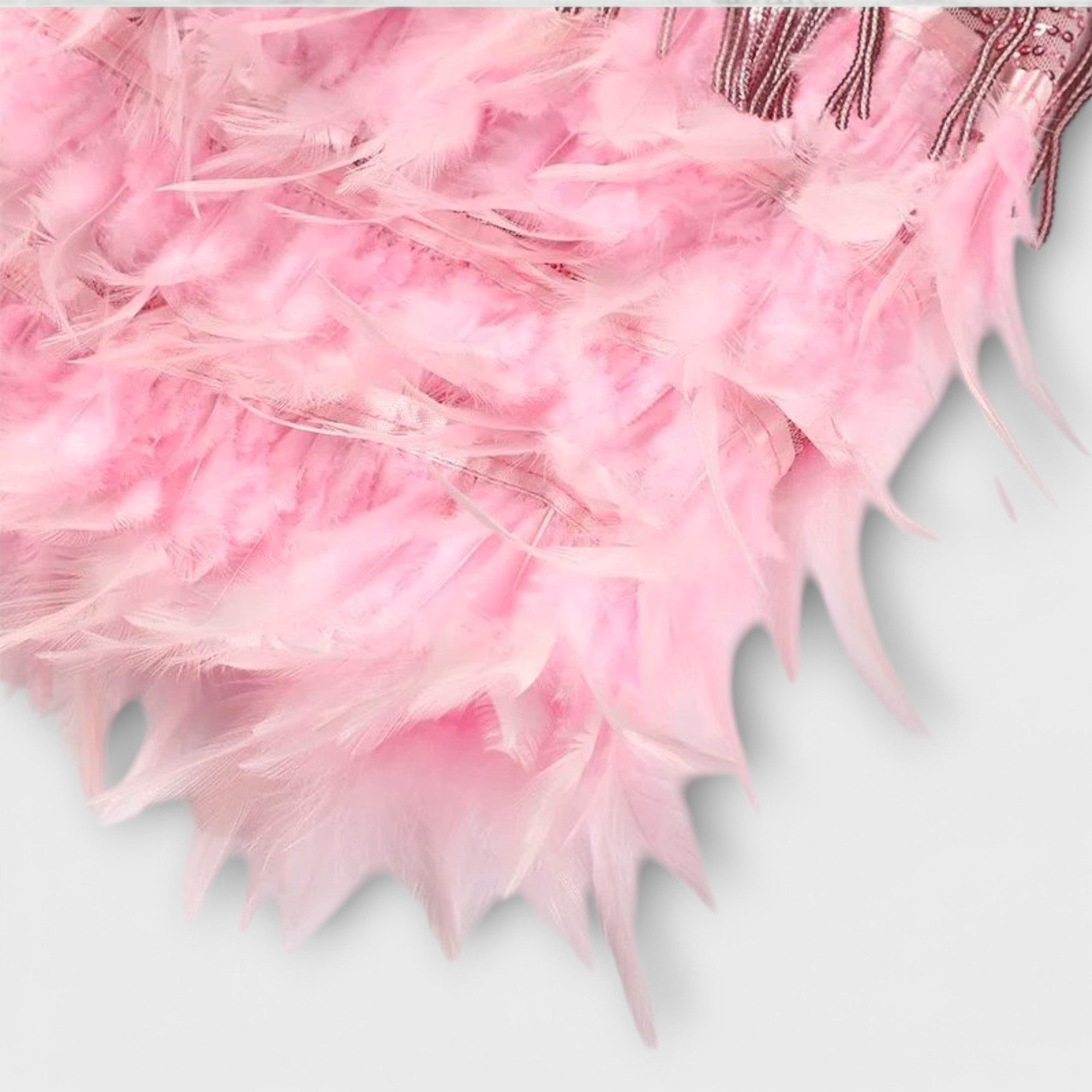 Amara™ | Sequin Feather Dress