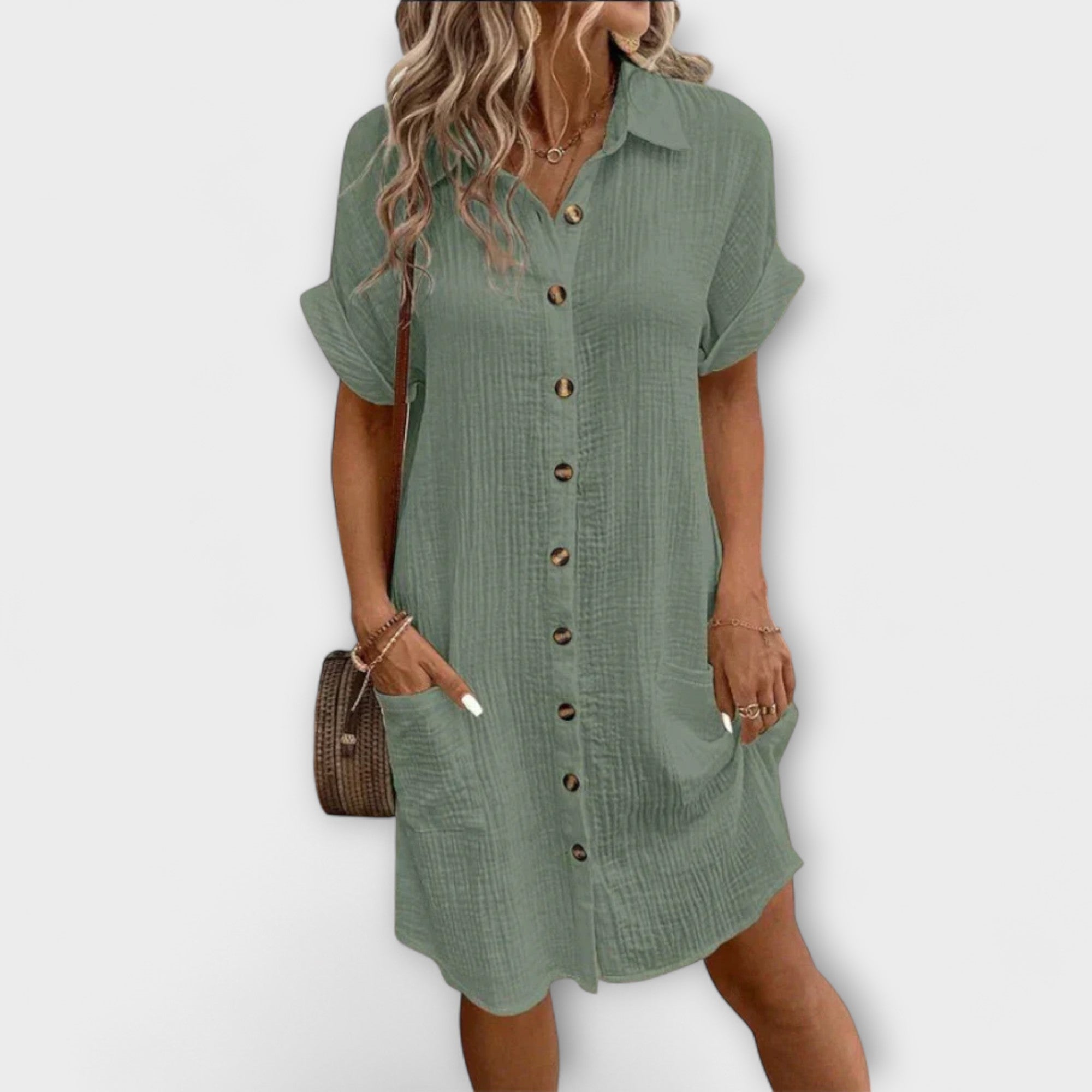 Amara™ | Classic Polo Casual Dress