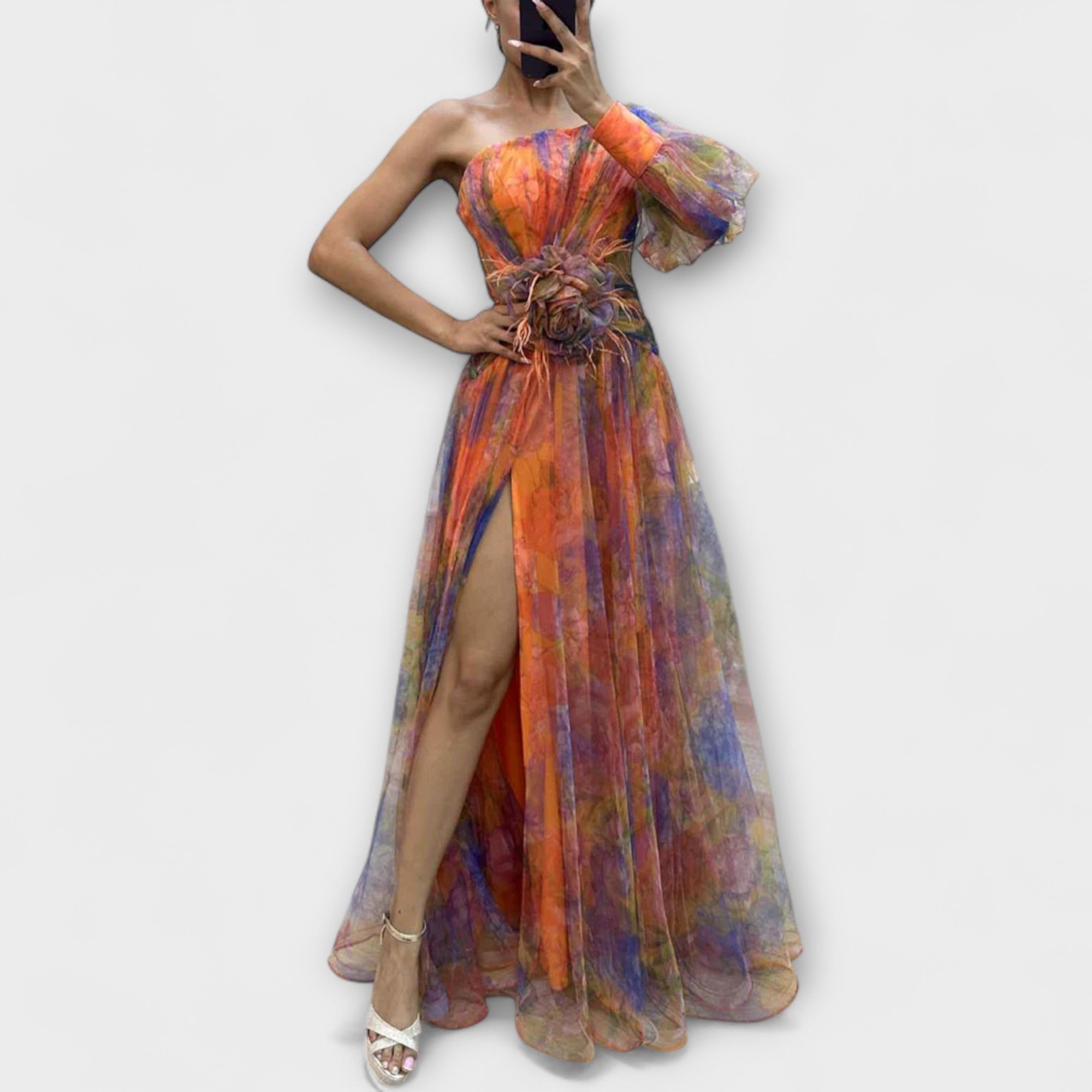 Amara™ | Elegant Split Dress