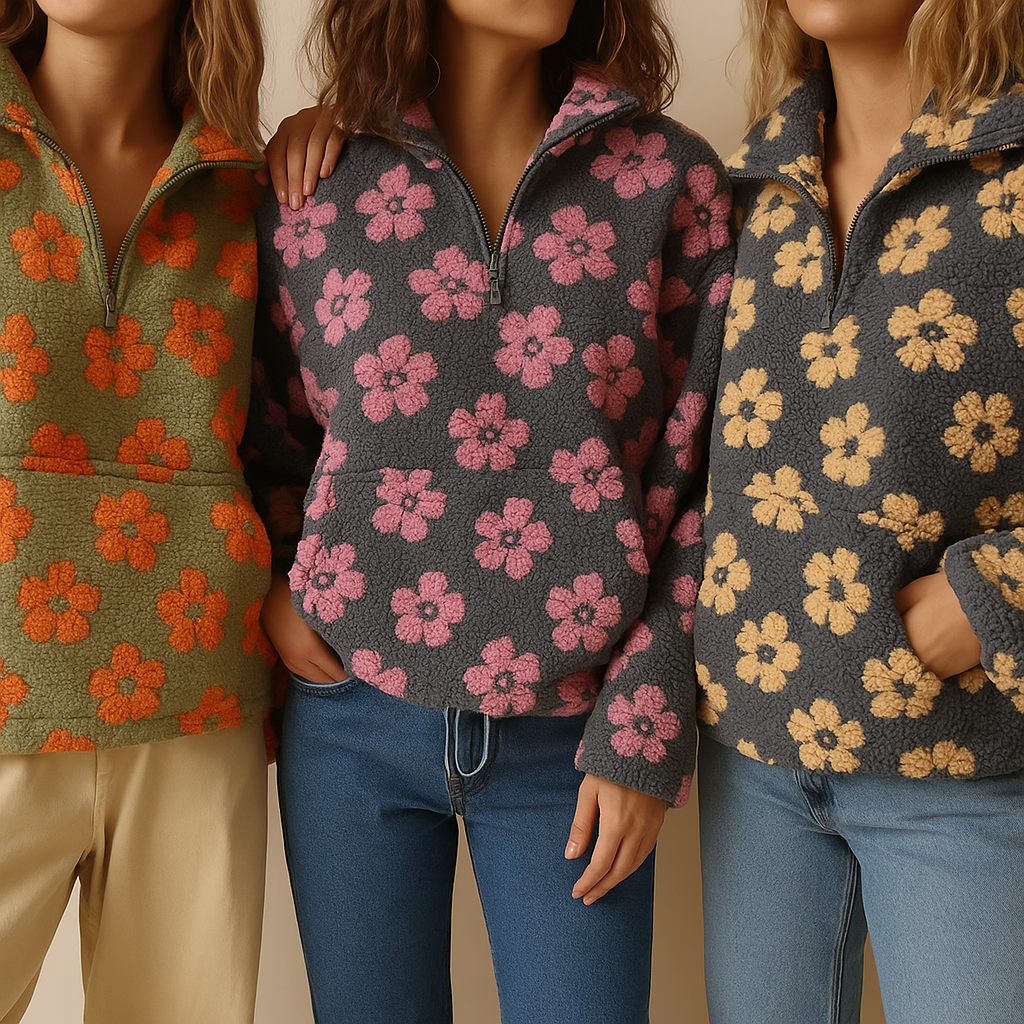 Amara™ | Bloom fleece jumper