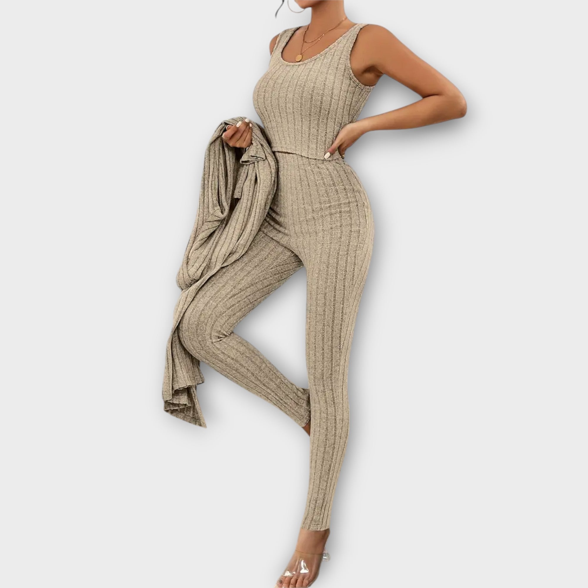 Amara™ | Striped Three-Piece Set