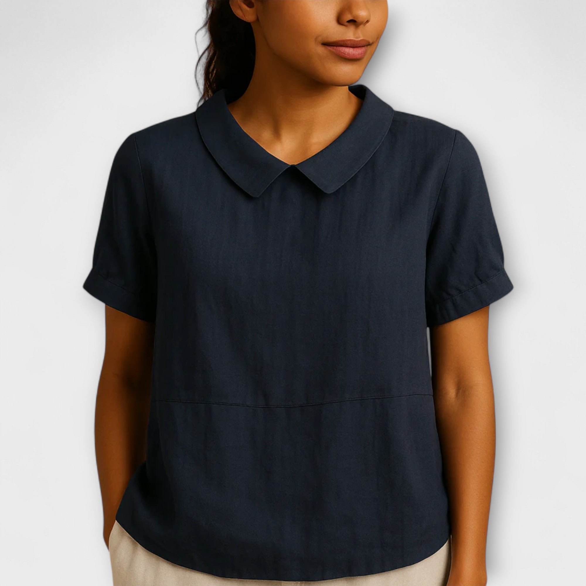 Amara™ | Light Linen Blouse