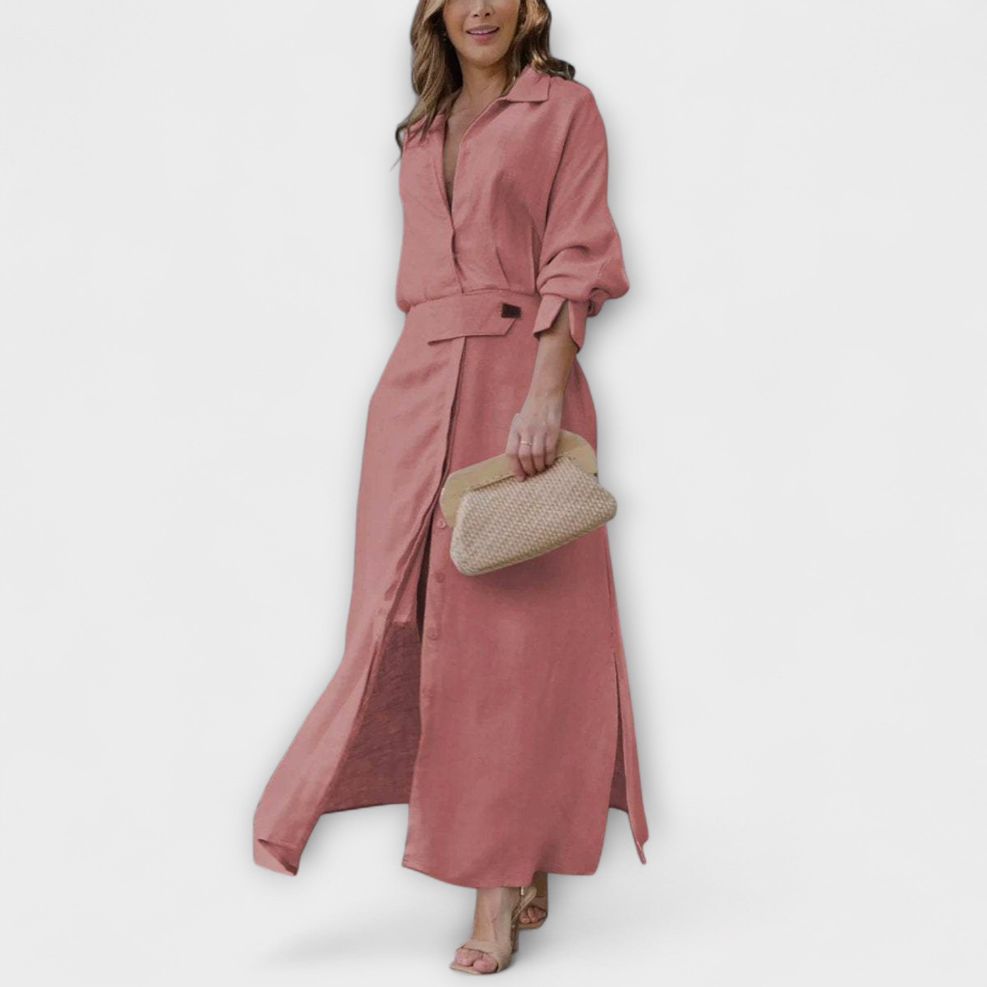 Amara™ | Maxi Dress with V-Neck