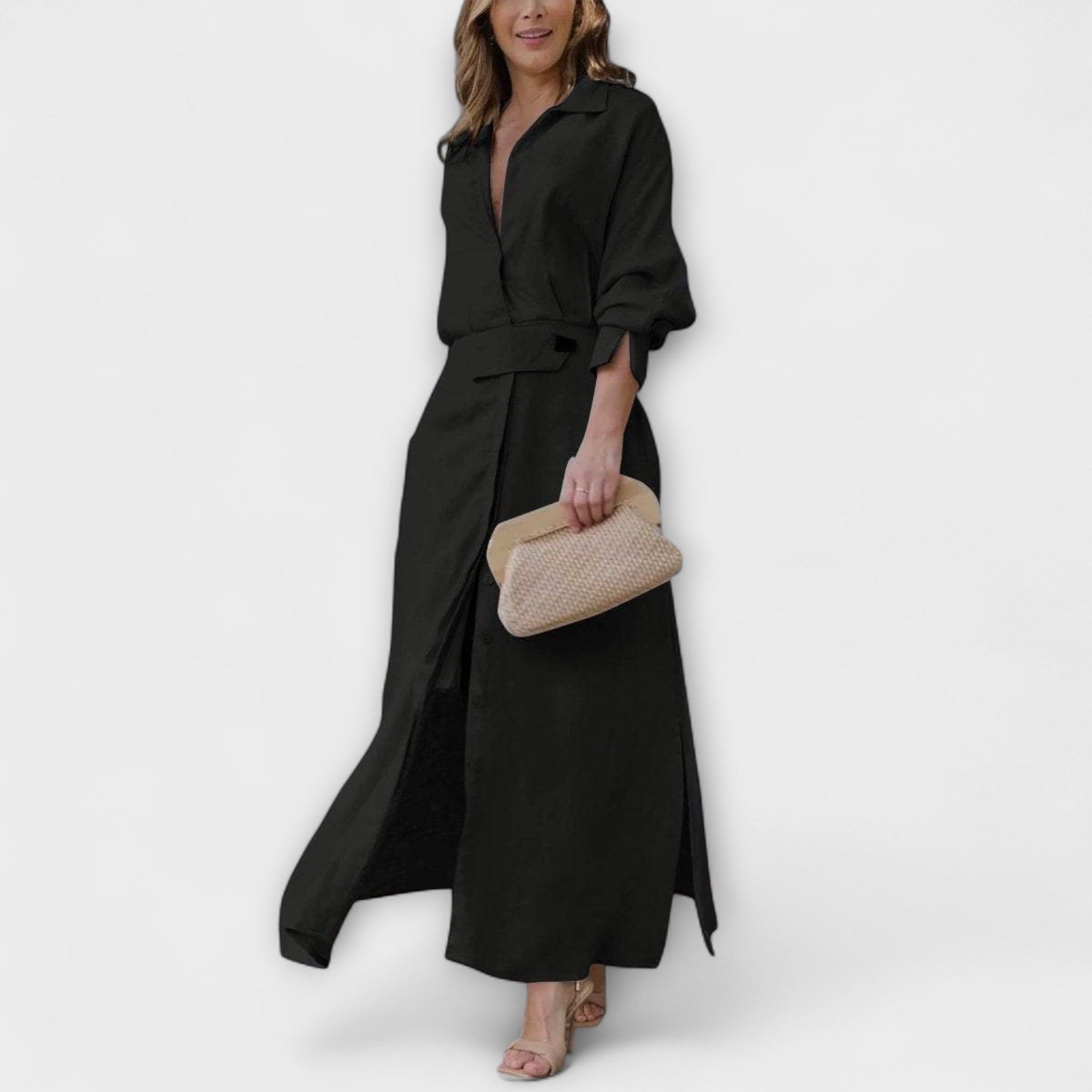 Amara™ | Maxi Dress with V-Neck