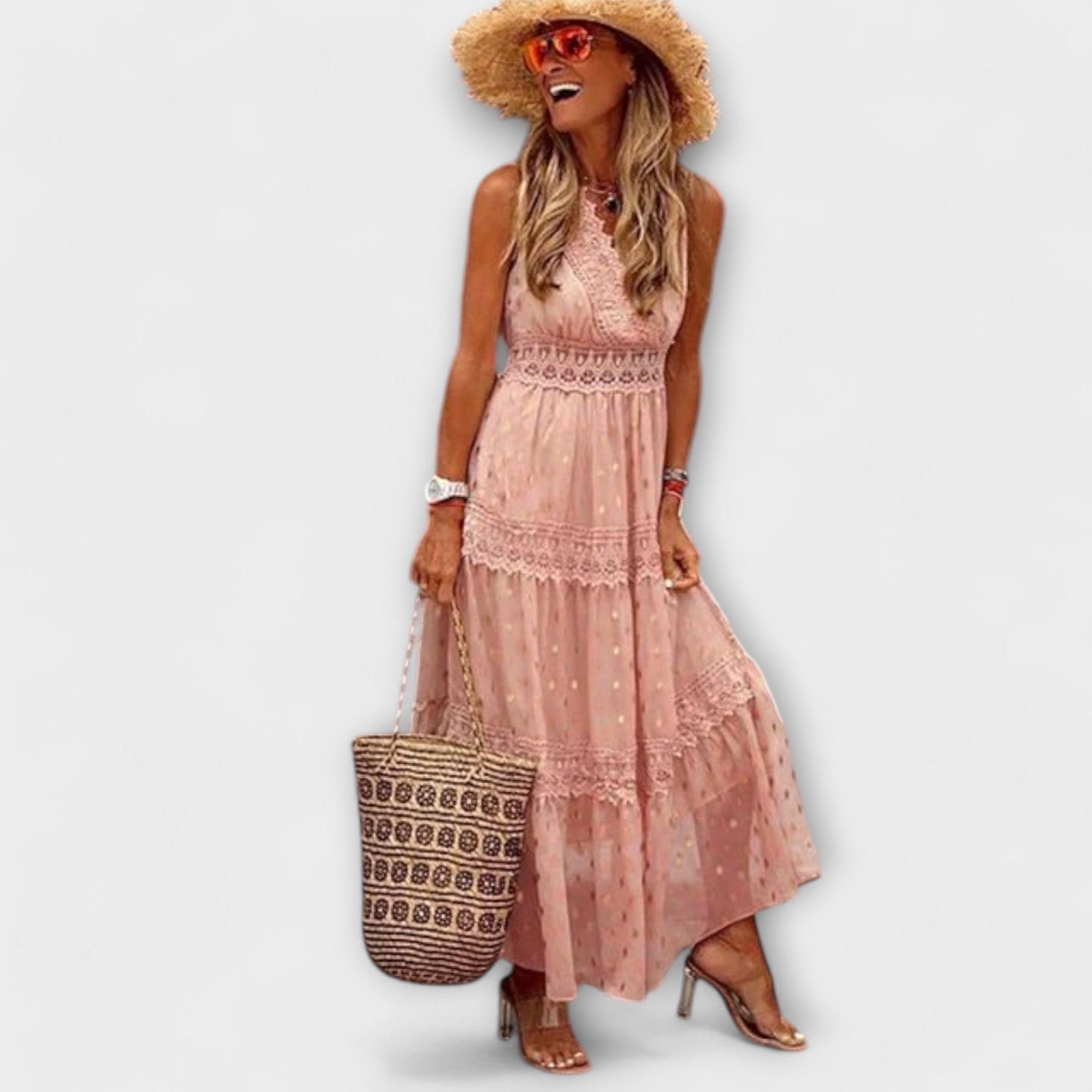 Amara™ | Lace Maxi Dress
