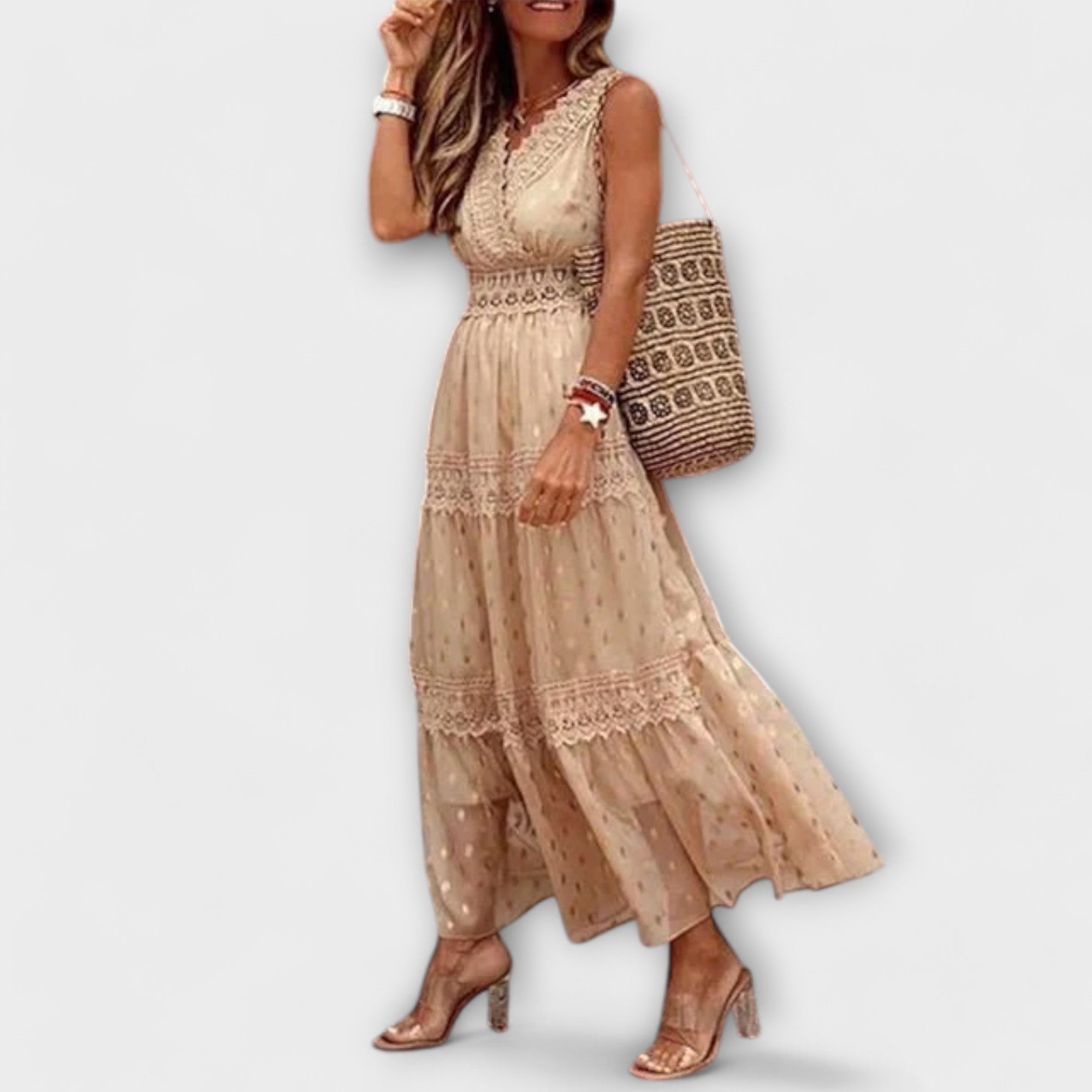 Amara™ | Lace Maxi Dress