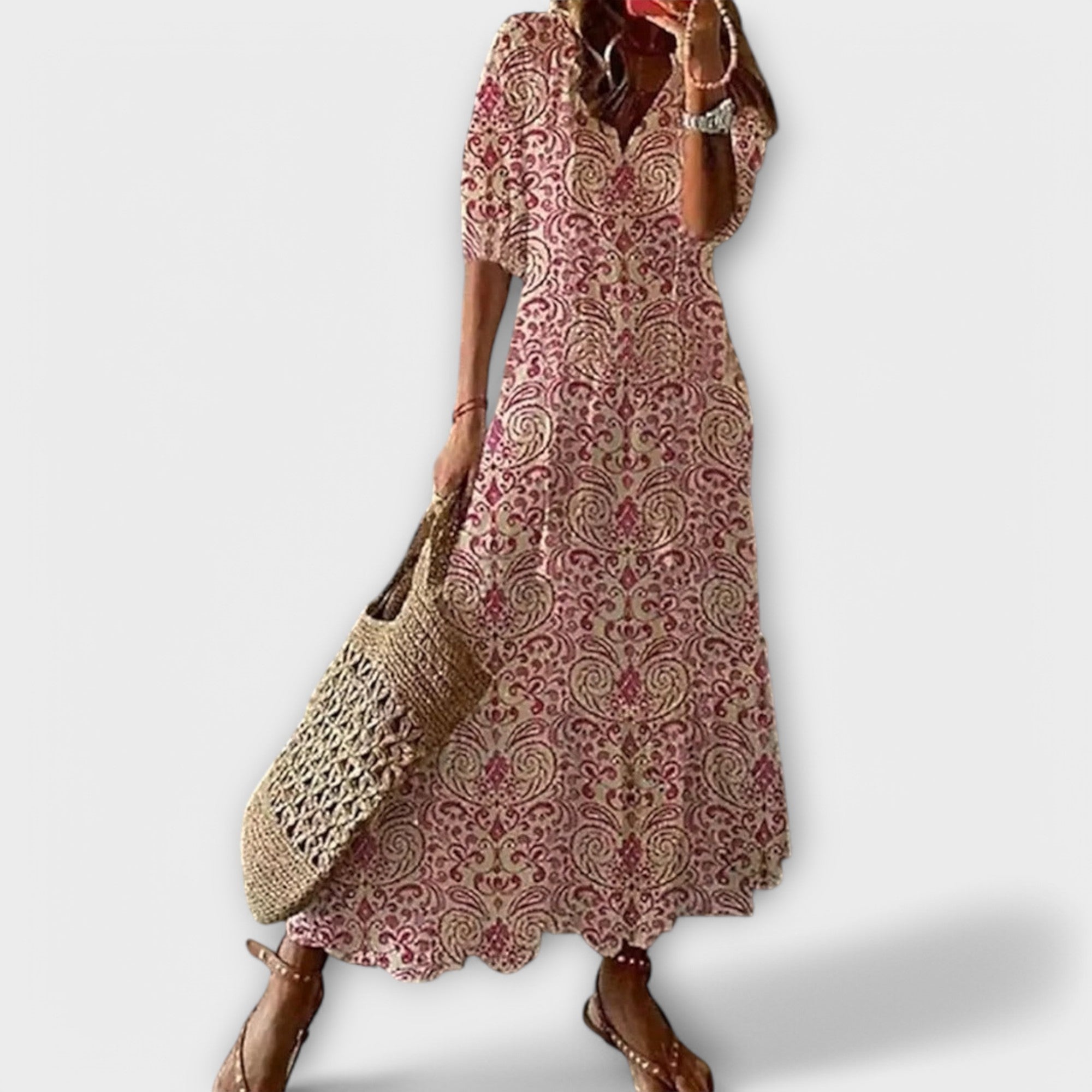 Amara™ | Boho Maxi Dress