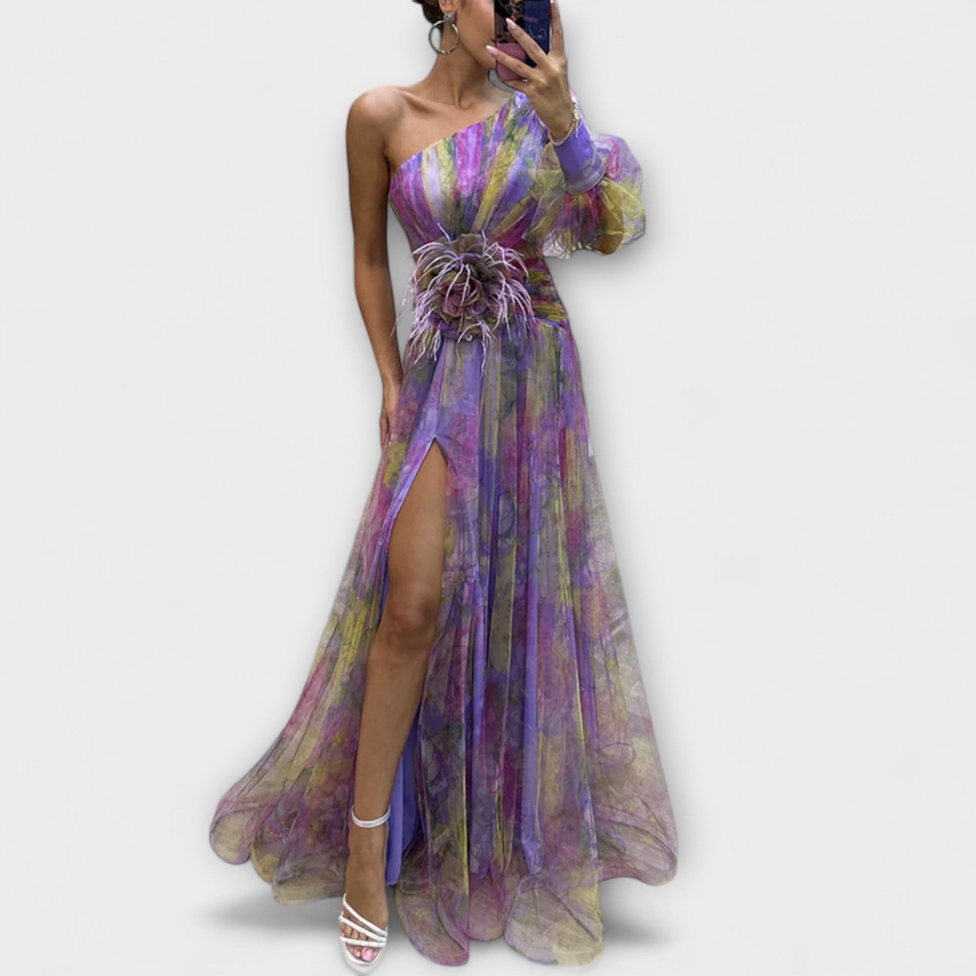 Amara™ | Elegant Split Dress