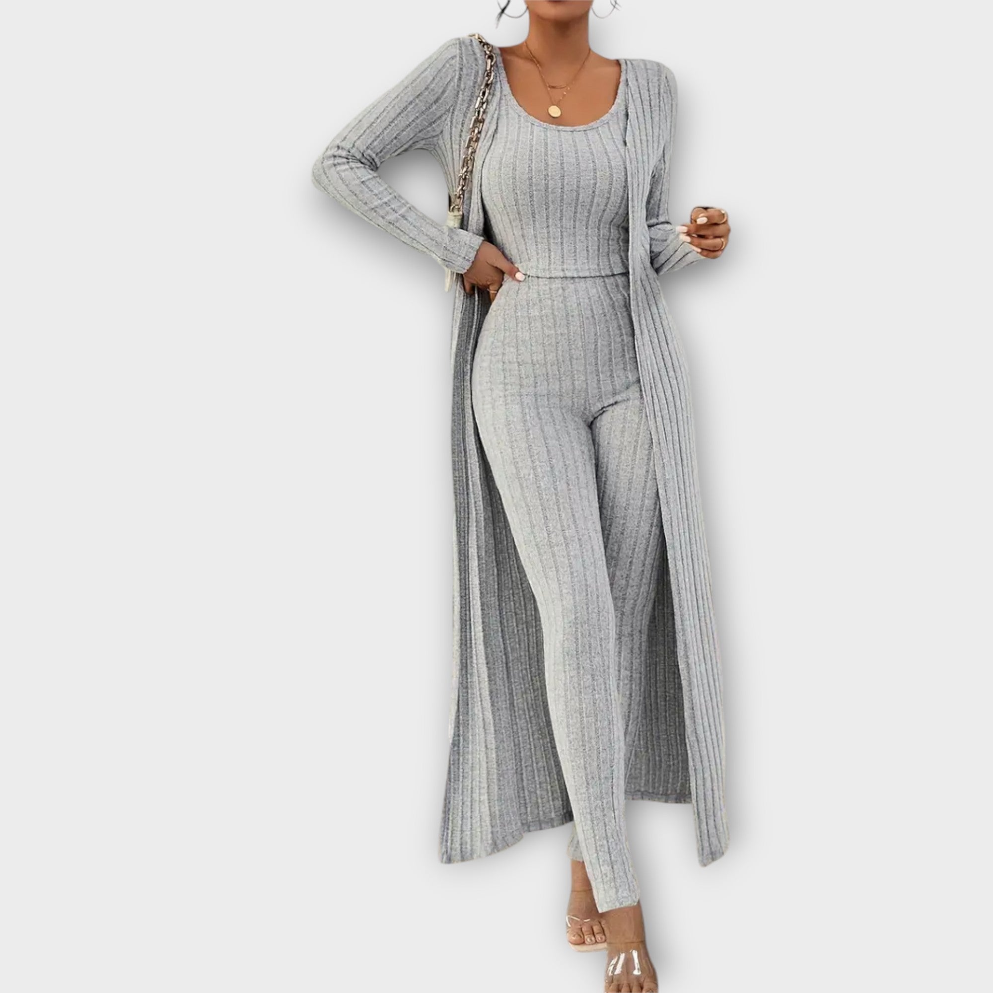 Amara™ | Striped Three-Piece Set