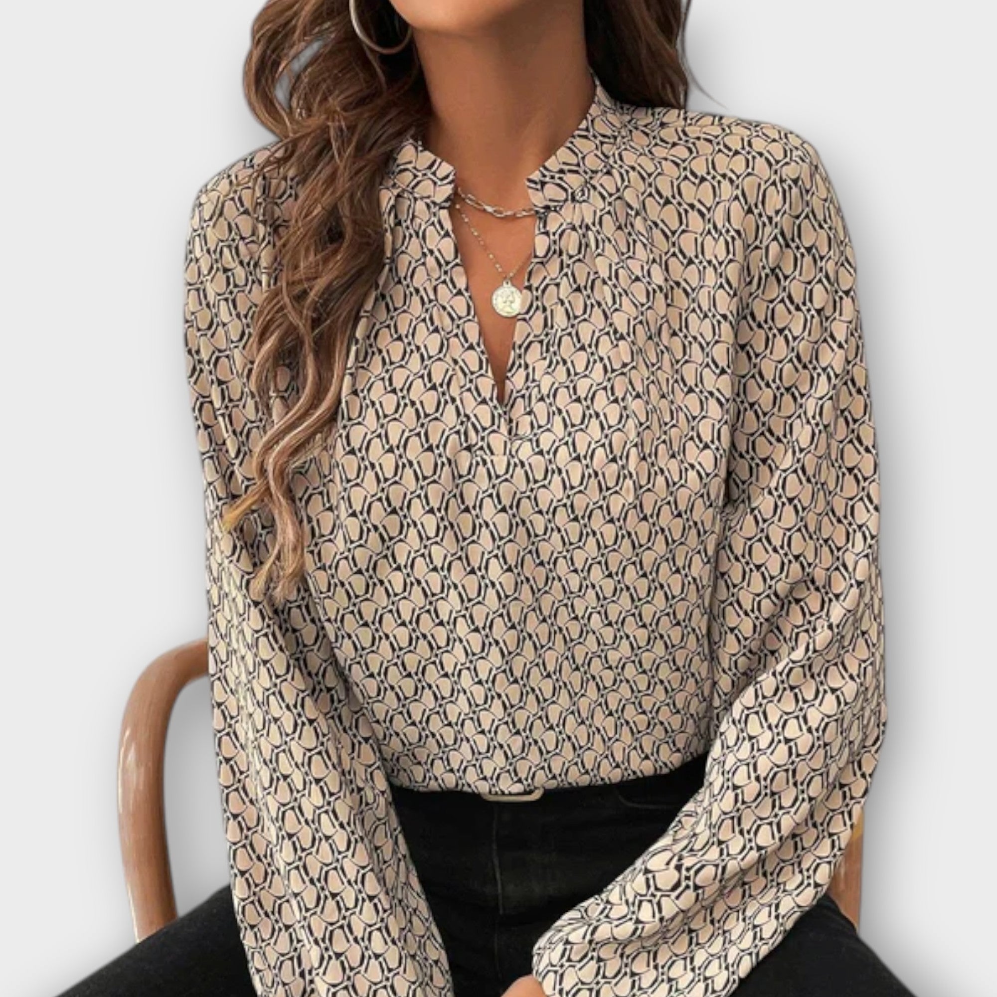 Amara™ | Patterned Blouse