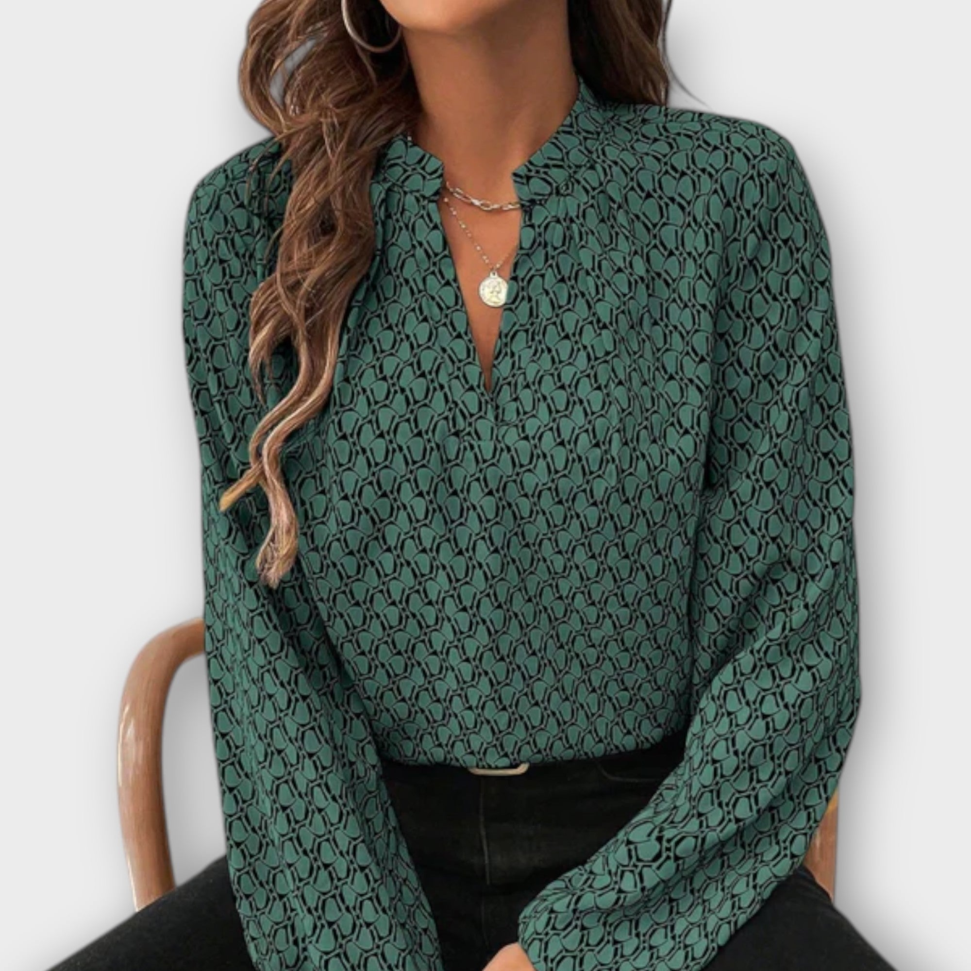 Amara™ | Patterned Blouse