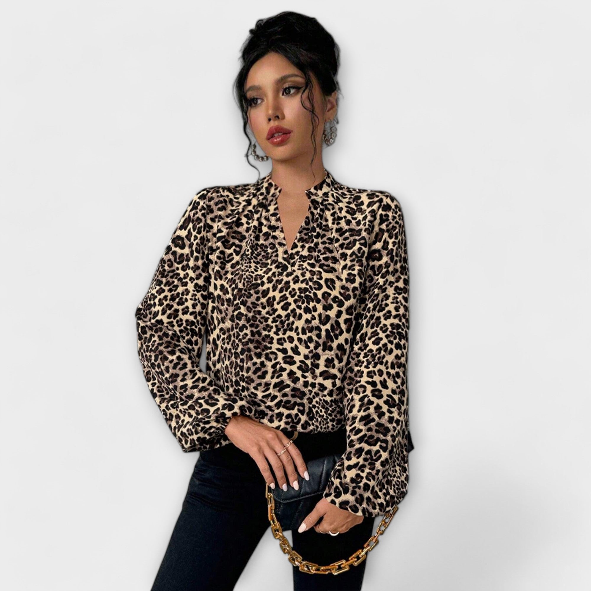 Amara™ | Leopard Printed Blouse