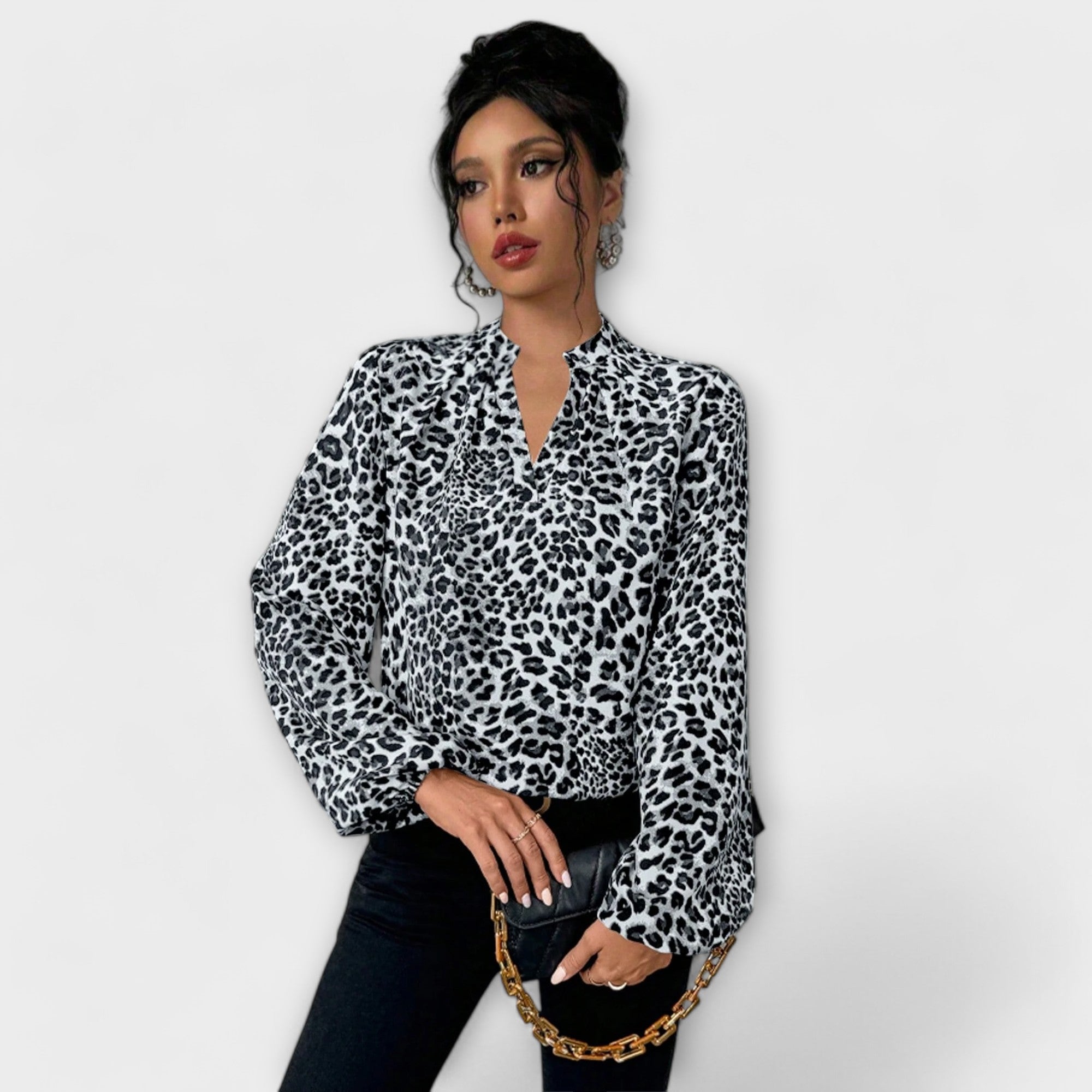 Amara™ | Leopard Printed Blouse