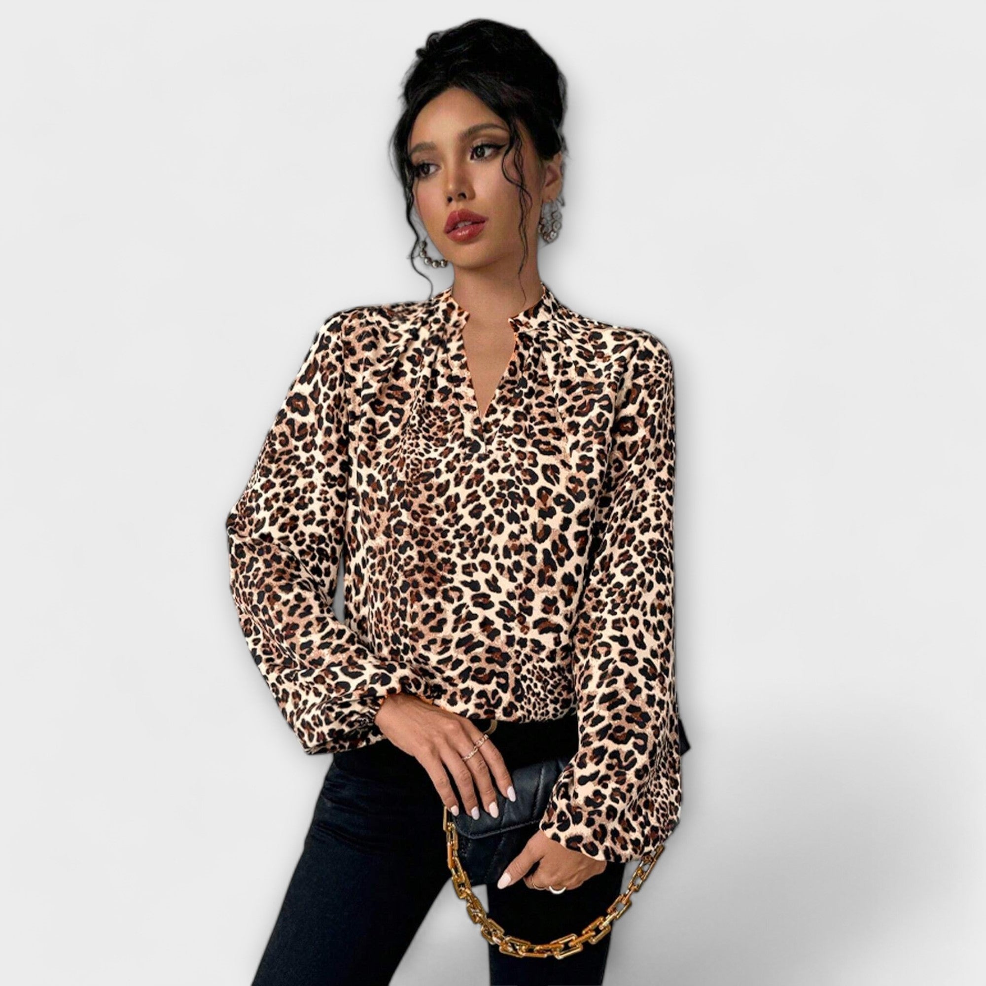 Amara™ | Leopard Printed Blouse