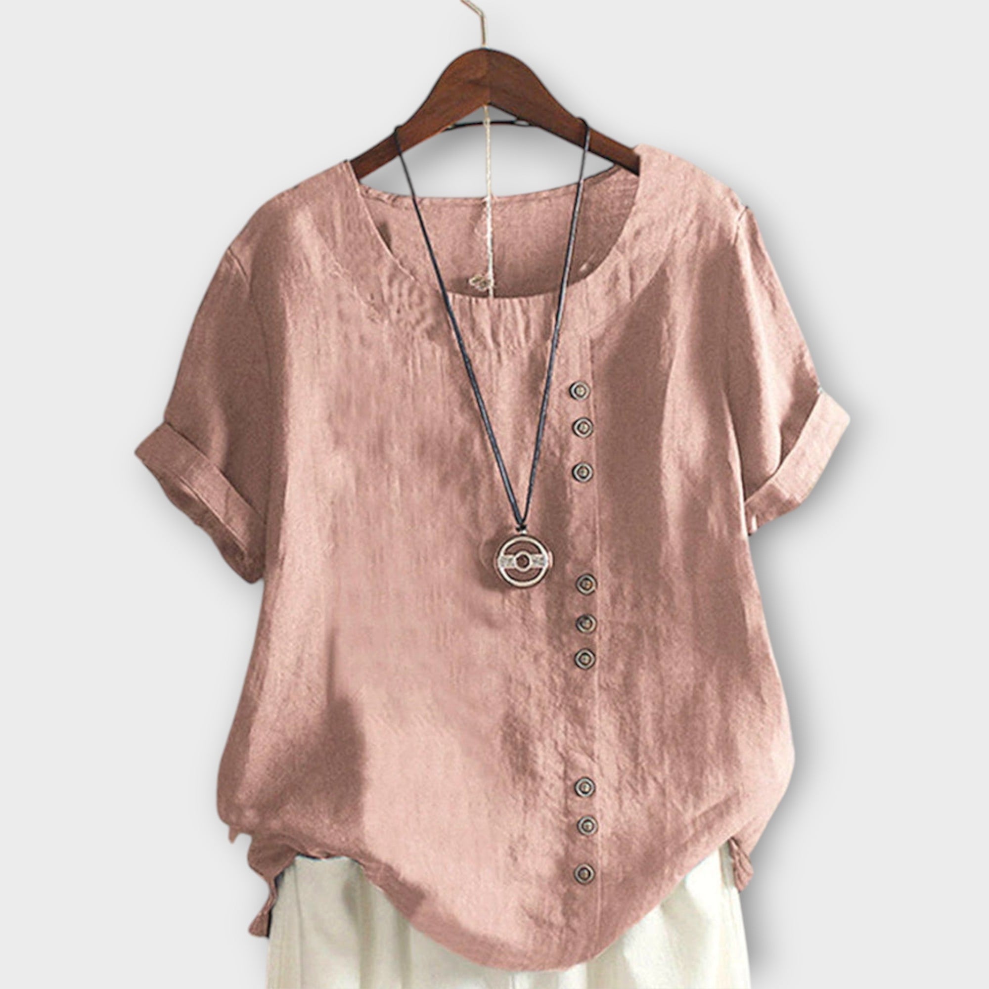Amara™ | Linen Blouse