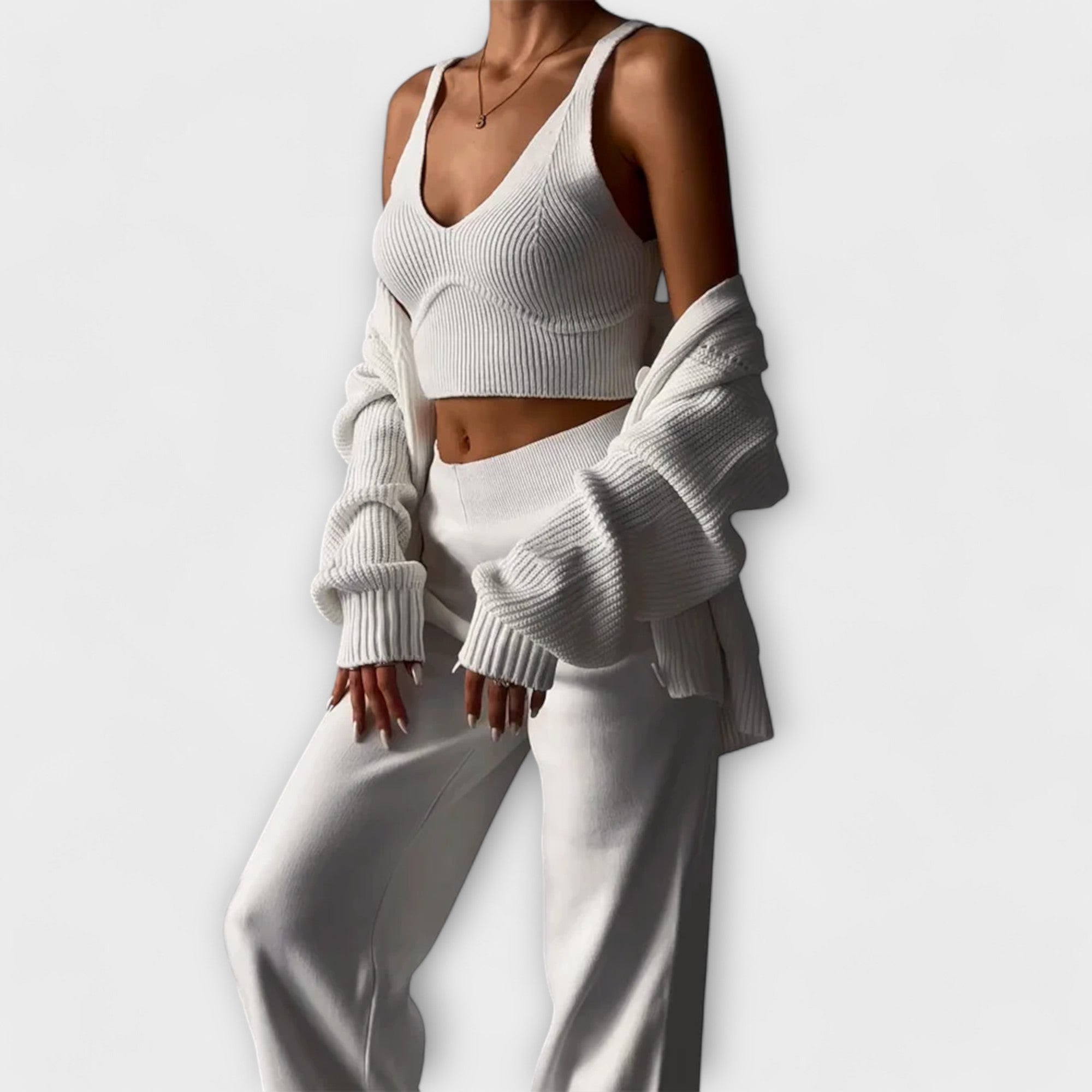 Amara™ | Three-Piece Knit Set