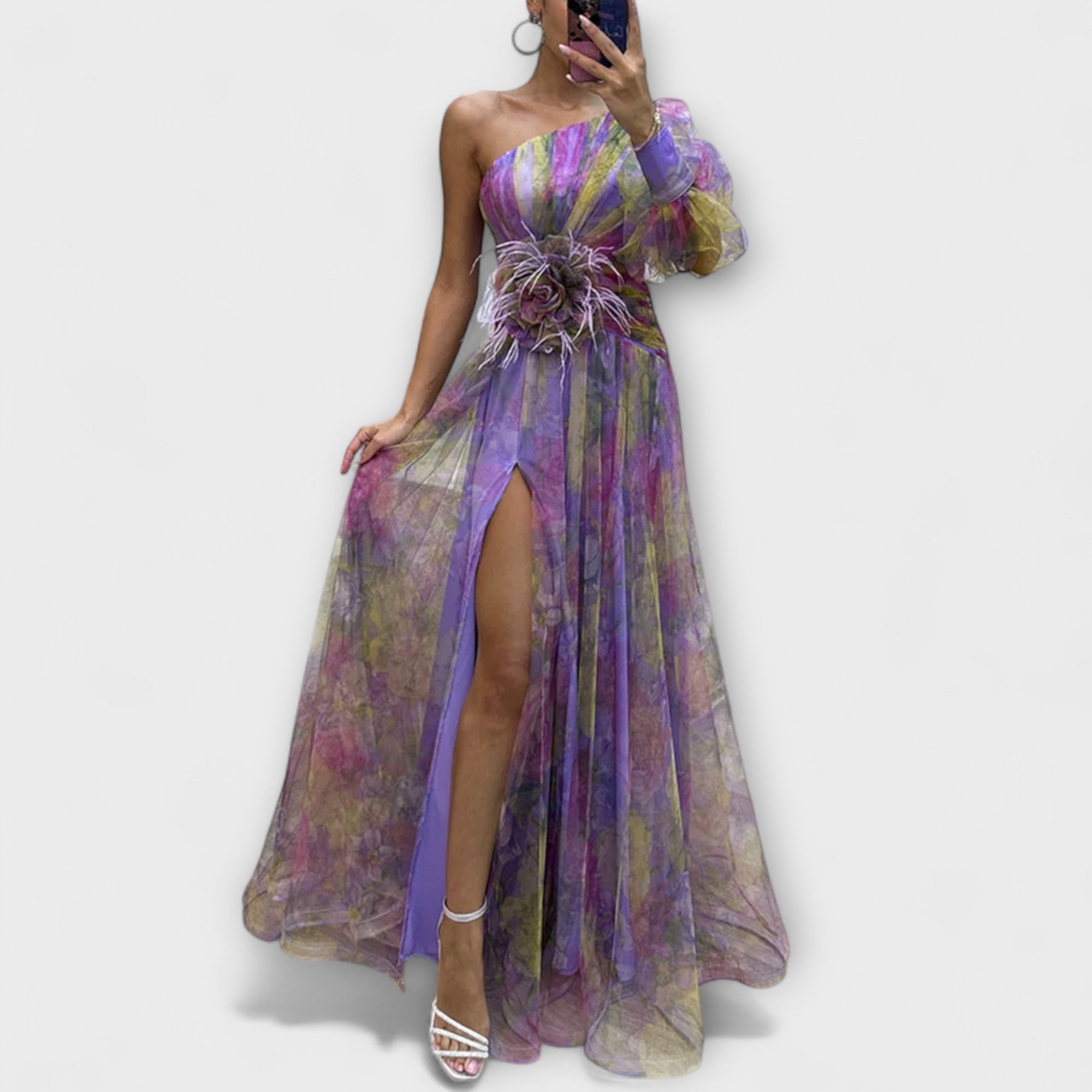 Amara™ | Elegant Split Dress