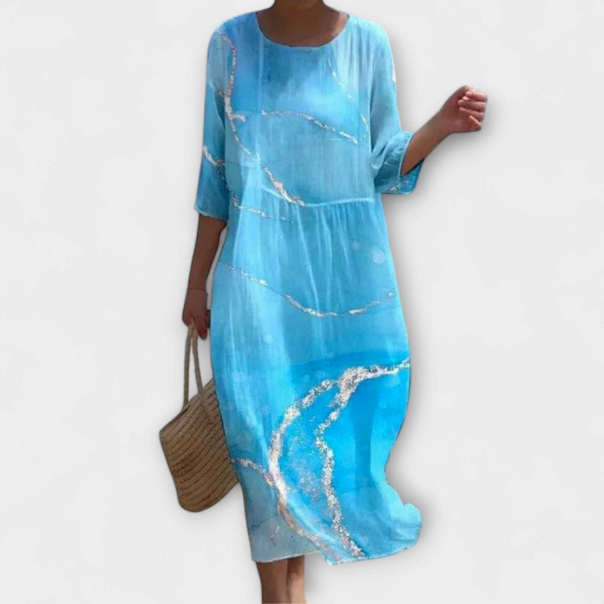 Amara™ | Stylish Floral Maxi Dress