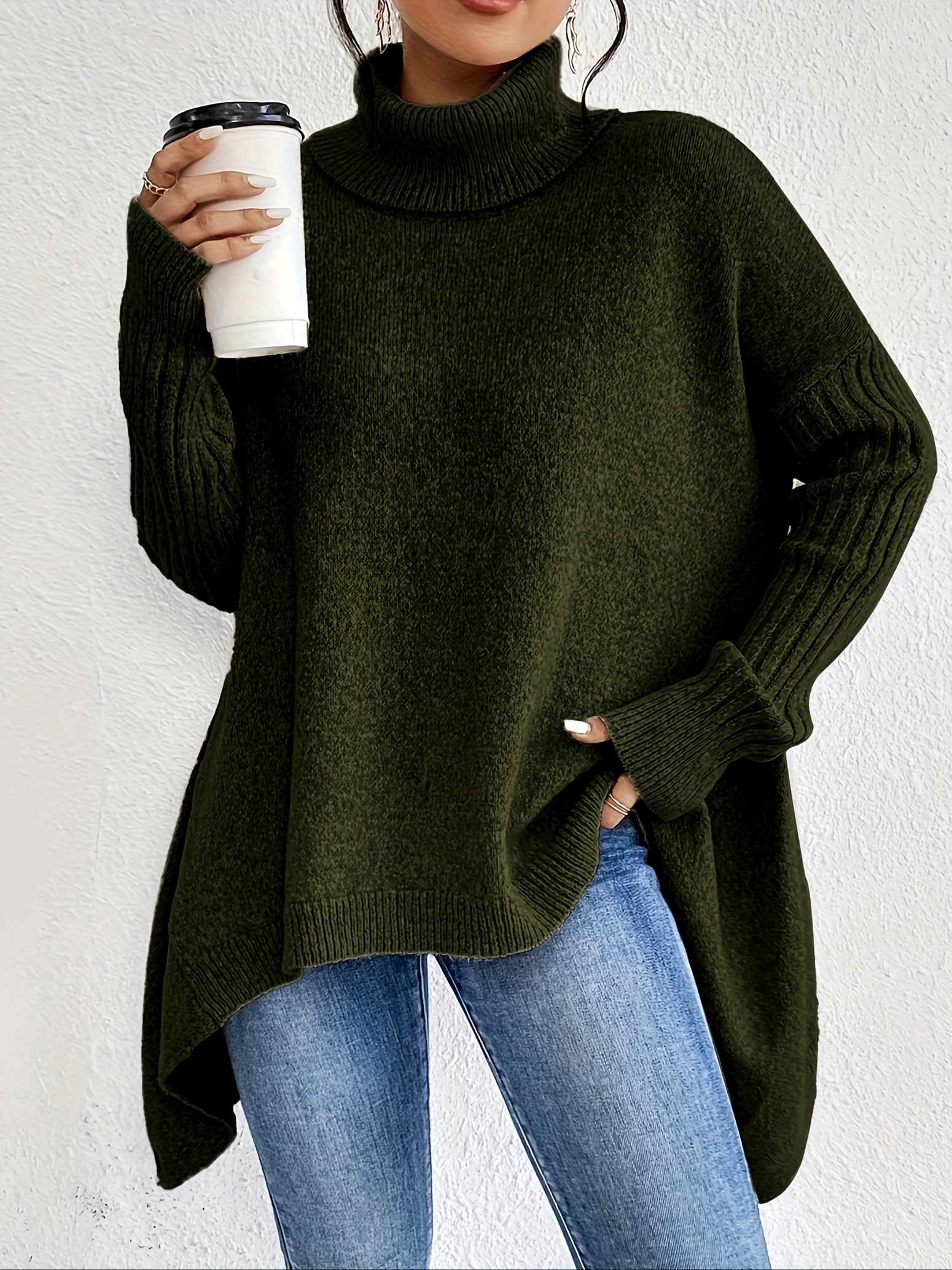Amara™ – High neck sweater